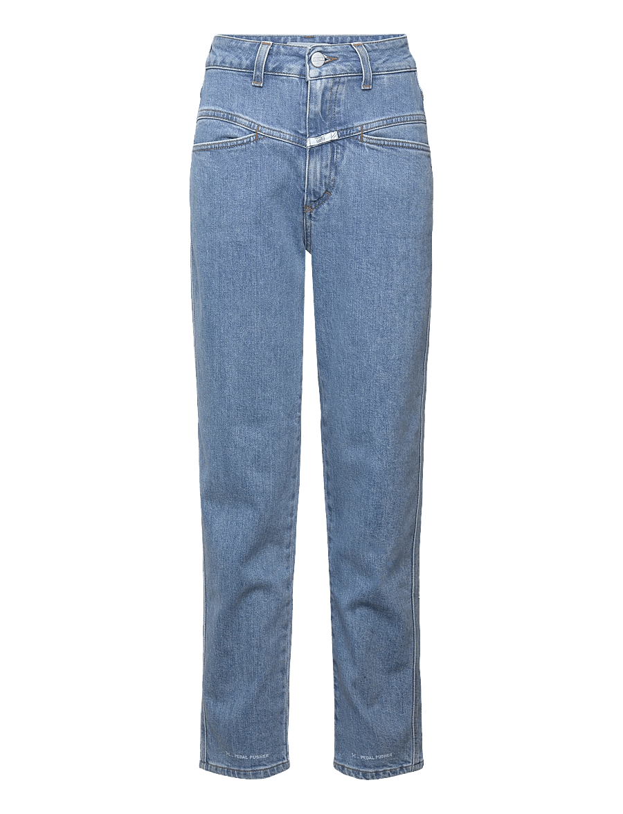Closed - WOMEN PEDAL PUSHER JEANS MID BLUE - straight jeans - mid blue - 1