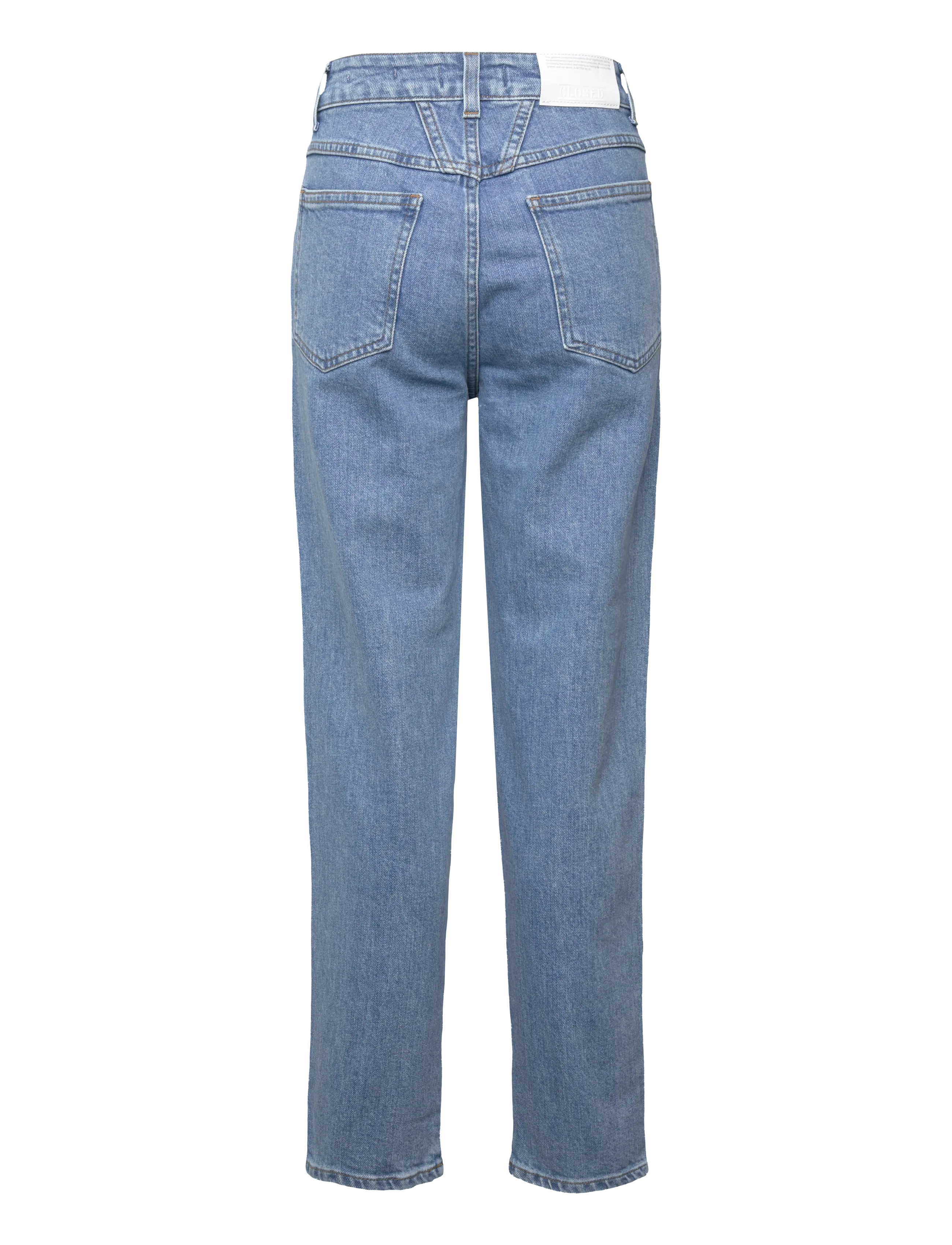 Closed - WOMEN PEDAL PUSHER JEANS MID BLUE - straight jeans - mid blue - 2