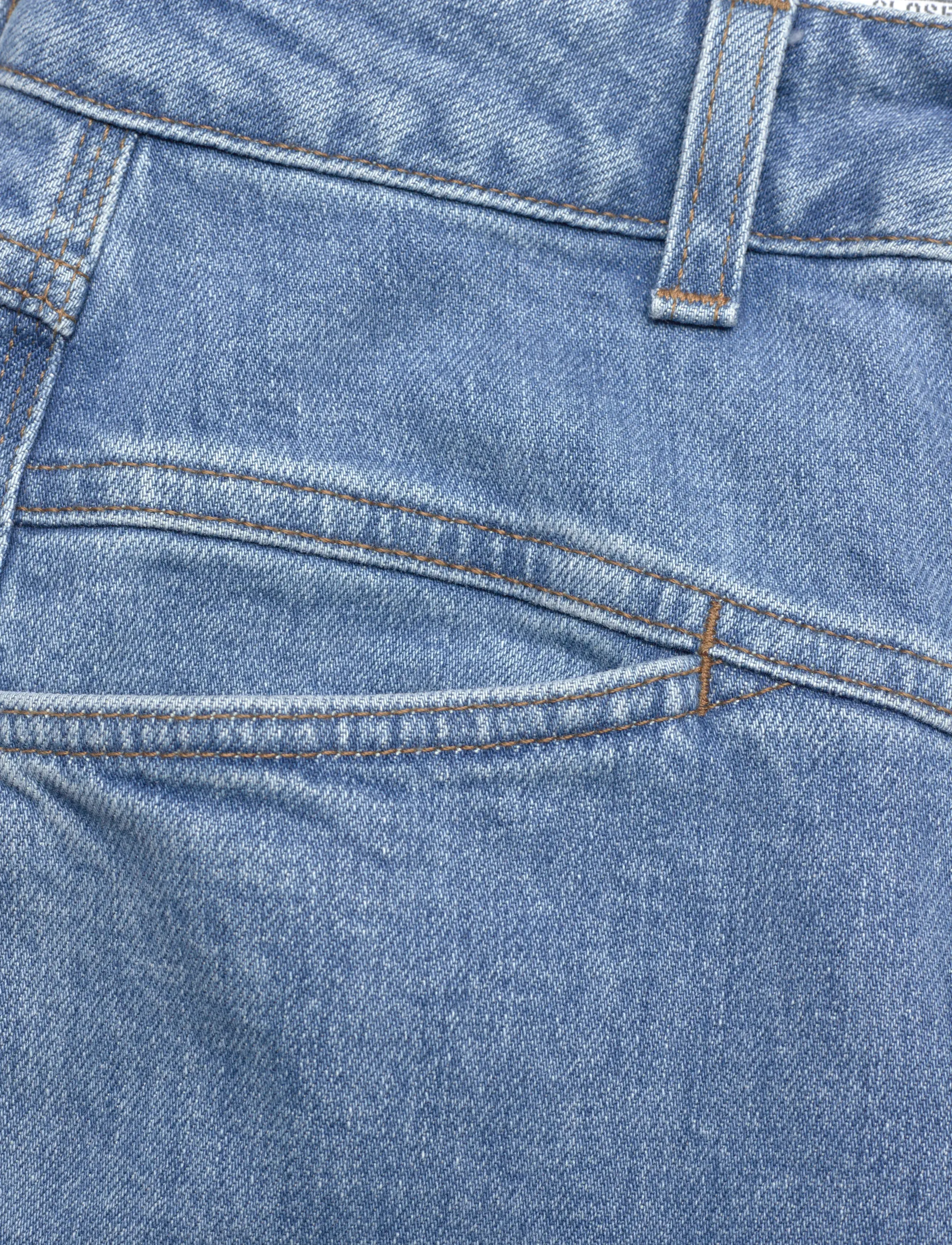 Closed - WOMEN PEDAL PUSHER JEANS MID BLUE - straight jeans - mid blue - 5