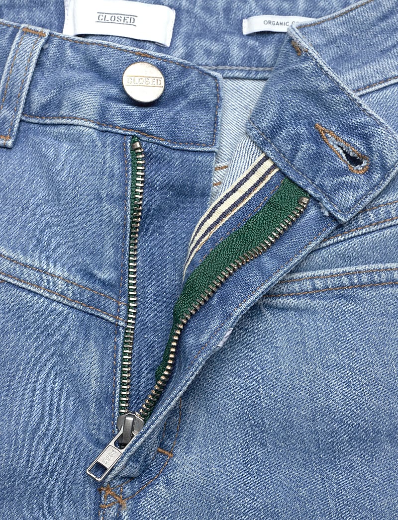 Closed - WOMEN PEDAL PUSHER JEANS MID BLUE - straight jeans - mid blue - 3