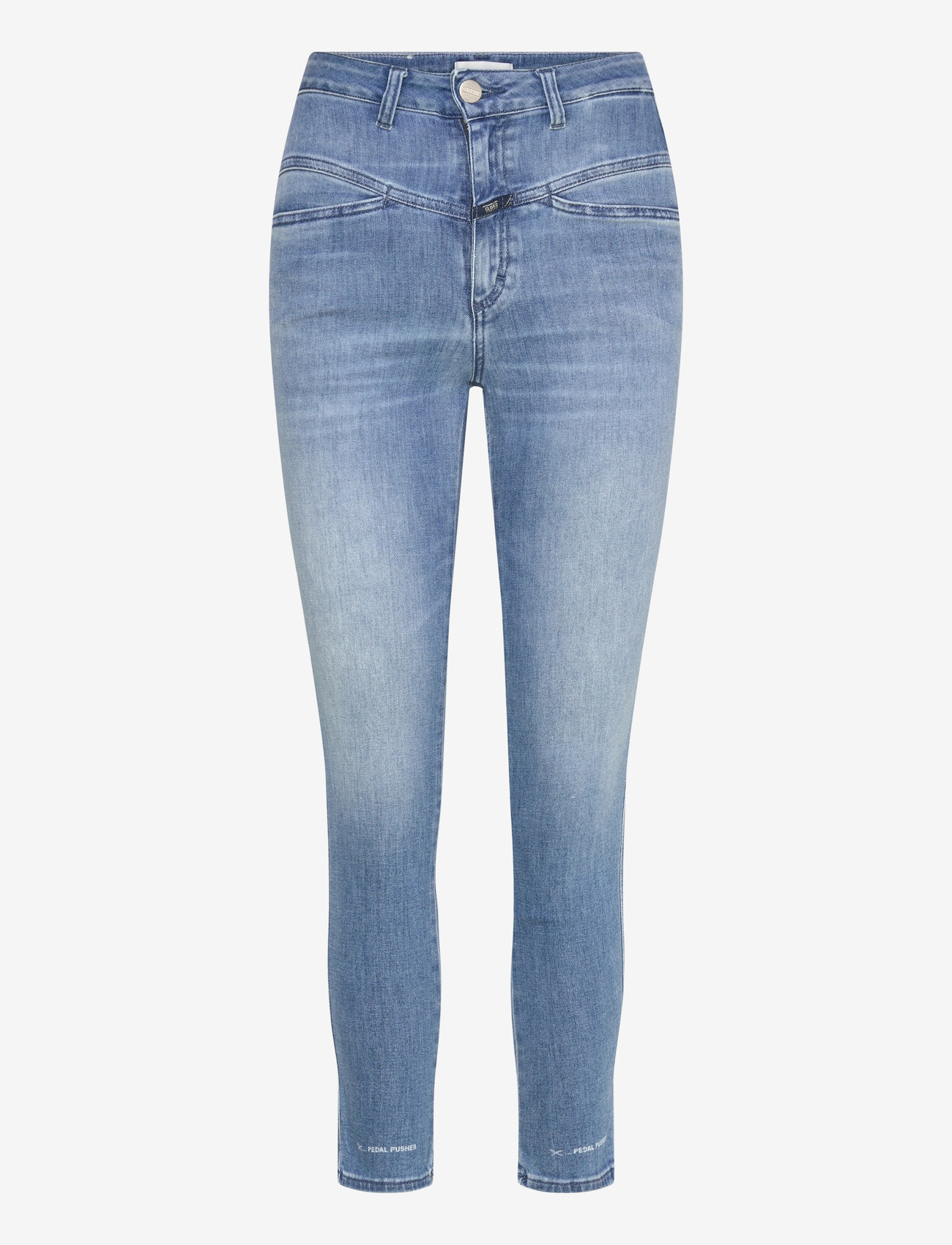 Closed - PEDAL PUSHER JEANS MID BLUE - skinny jeans - mid blue - 0