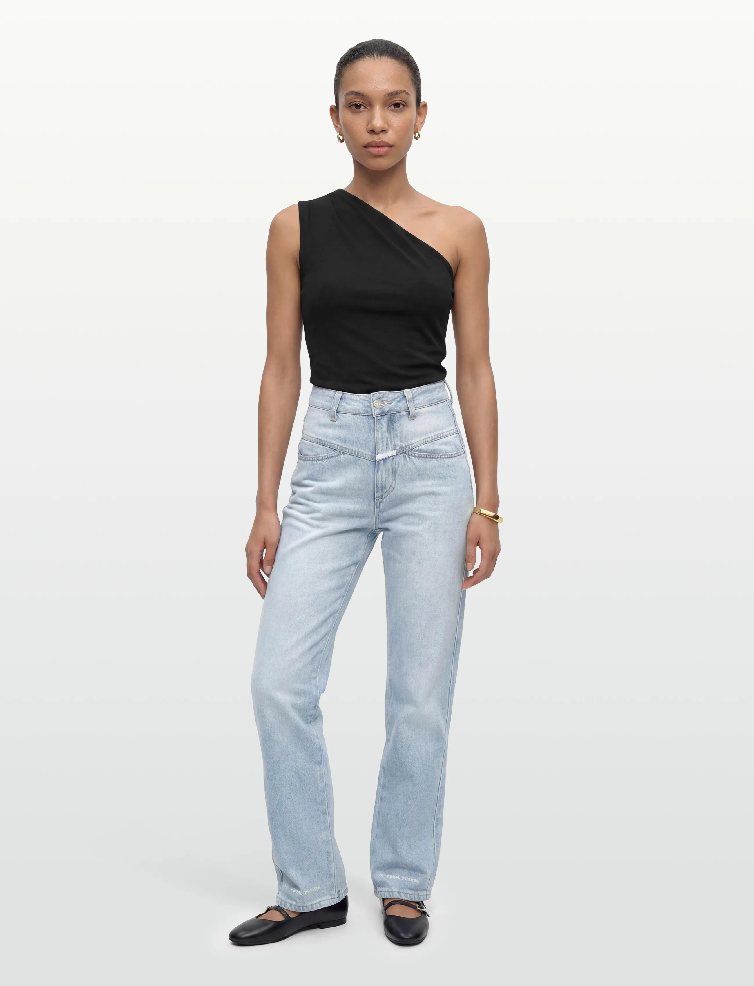 Closed Pedal Pusher Jeans Light Blue, 36, Blue, Jeans > Mor-Jeans, Dame