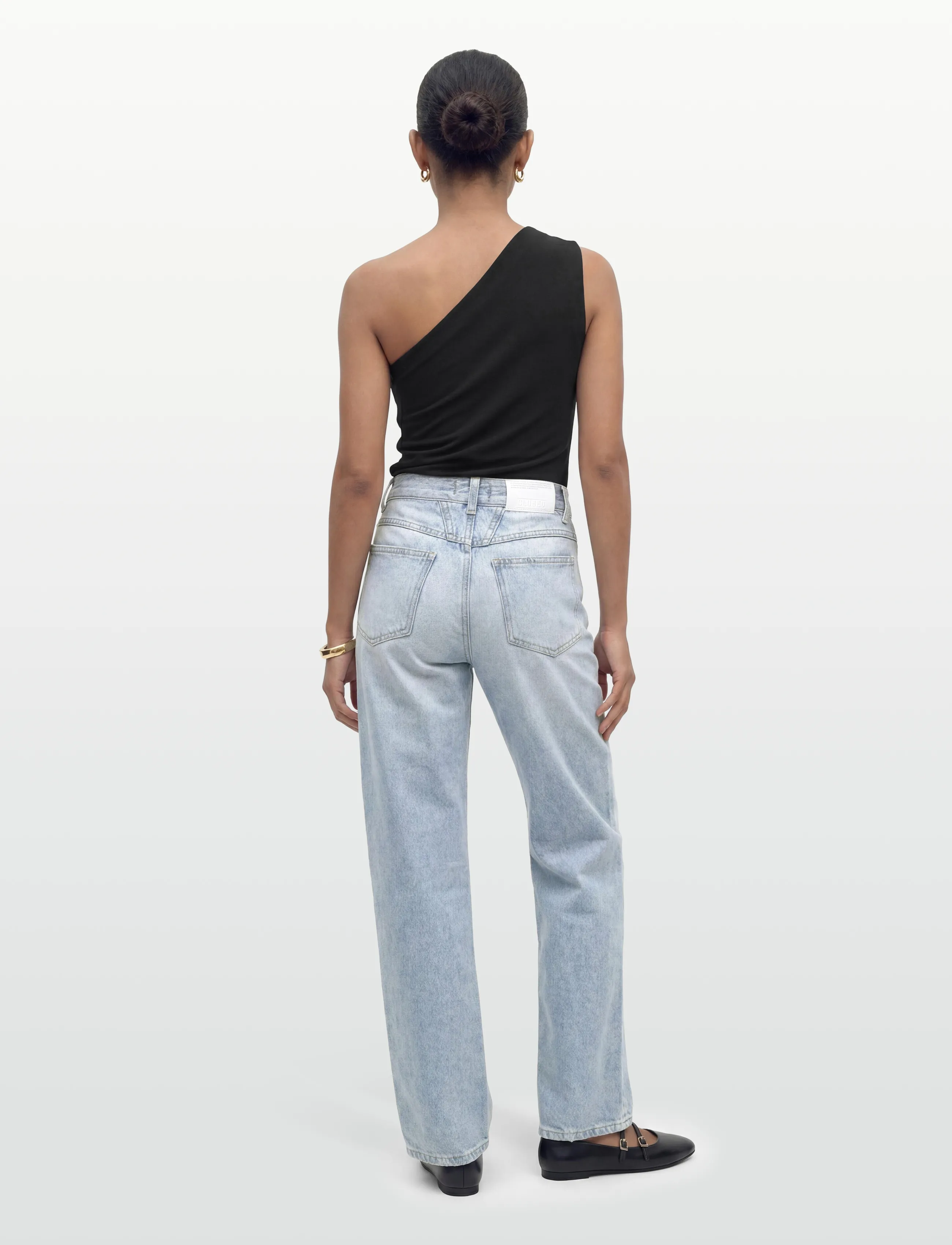 Closed - PEDAL PUSHER JEANS LIGHT BLUE - mom jeans - light blue - 4