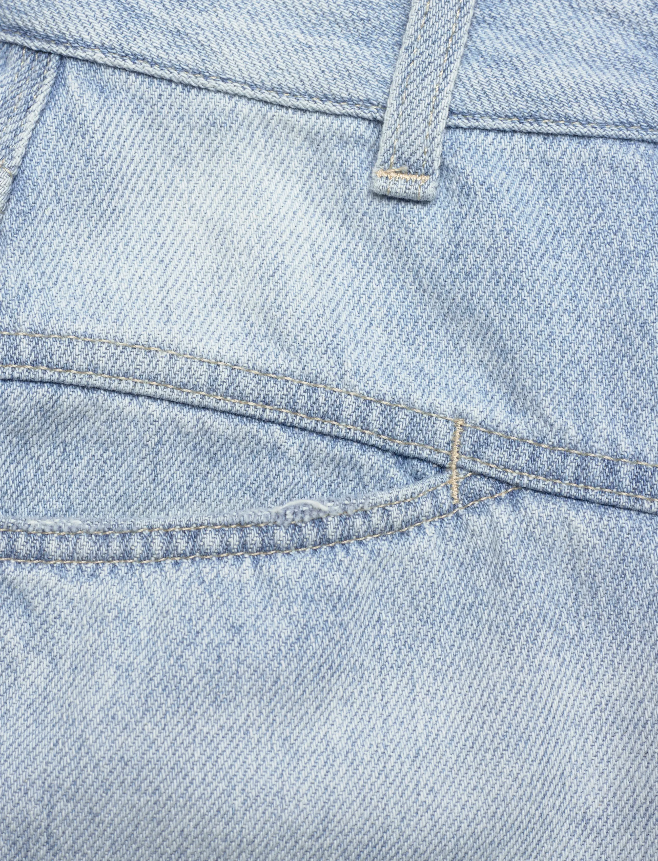 Closed - PEDAL PUSHER JEANS LIGHT BLUE - mom jeans - light blue - 5