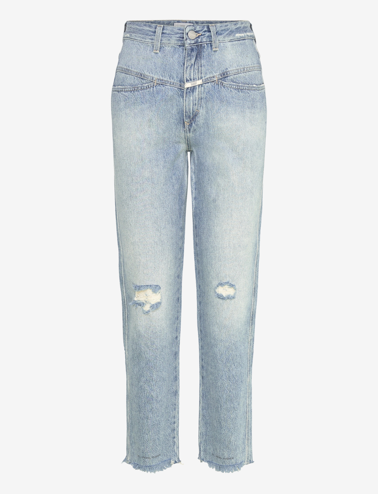 Closed - WOMEN PEDAL PUSHER JEANS LIGHT BLUE - mom jeans - light blue - 1