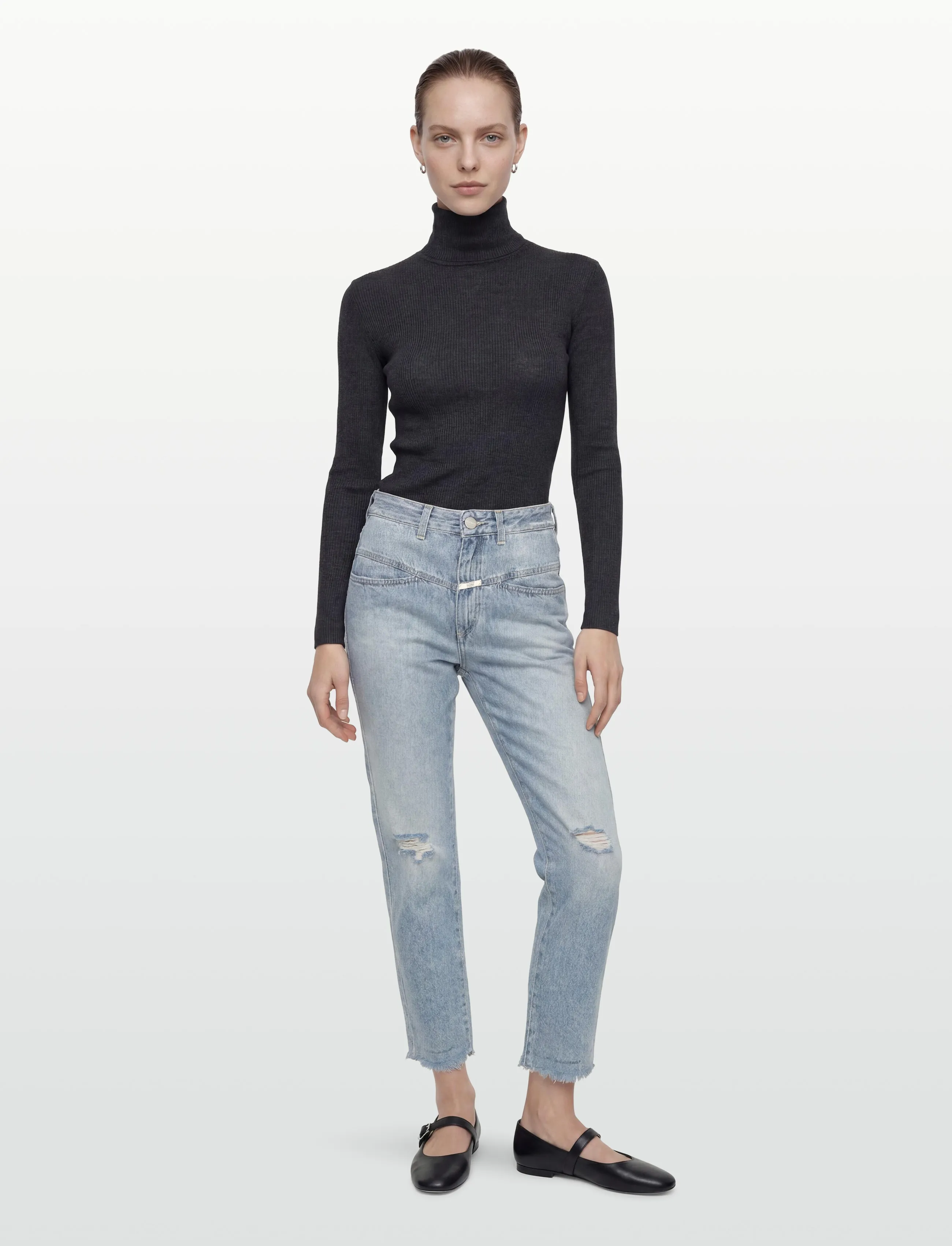 Closed WOMEN PEDAL PUSHER JEANS LIGHT BLUE - Kleidung - LIGHT BLUE / blue