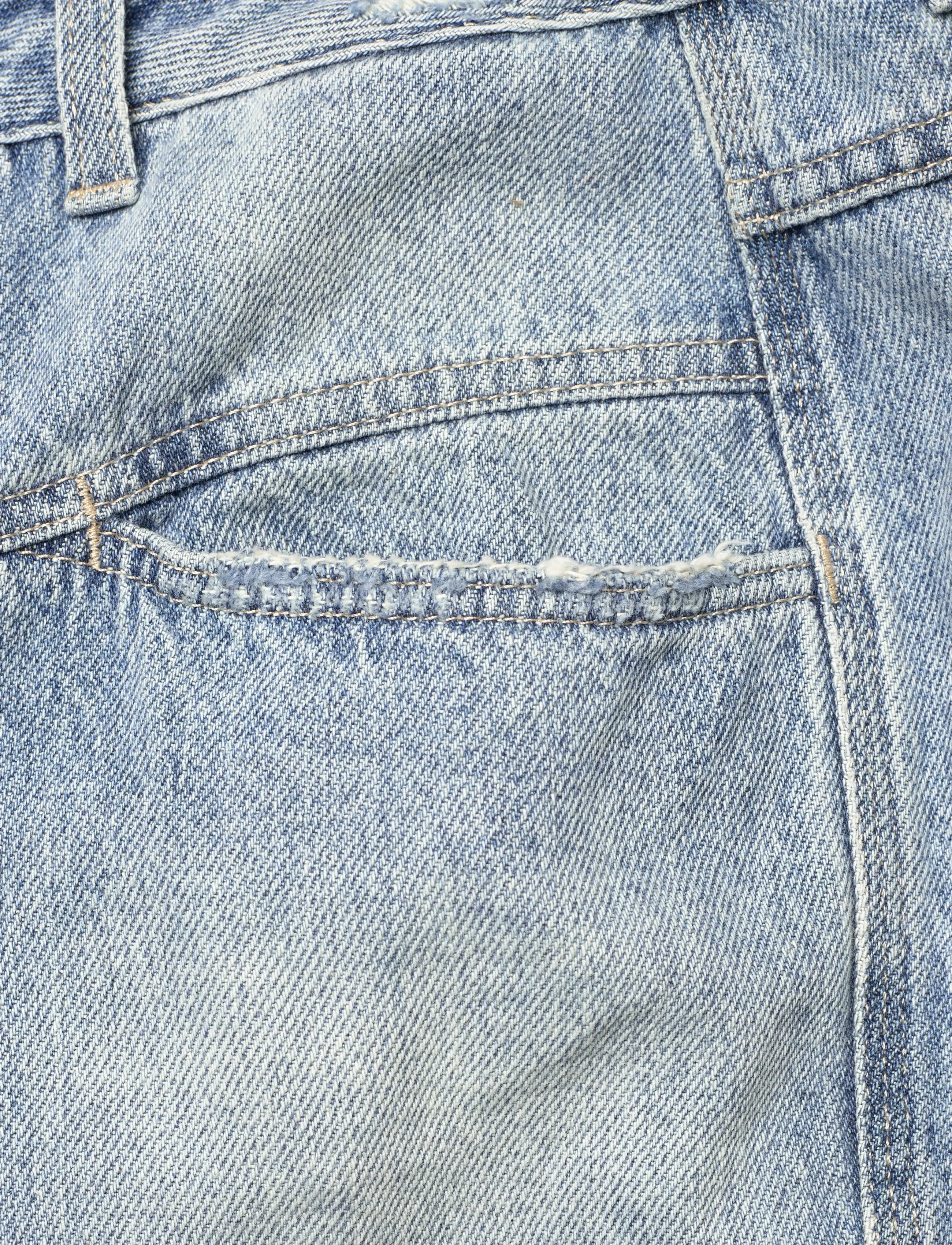 Closed - WOMEN PEDAL PUSHER JEANS LIGHT BLUE - mom jeans - light blue - 5