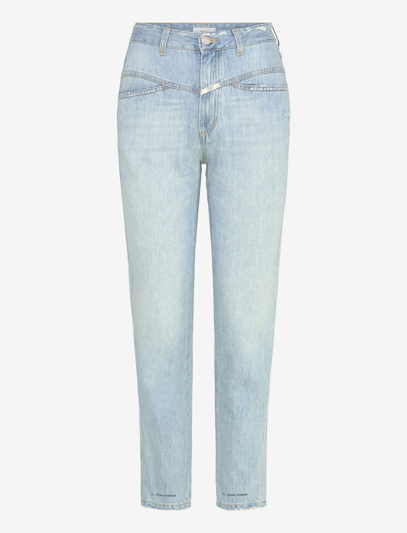 Closed - WOMEN PEDAL PUSHER JEANS LIGHT BLUE - mom jeans - light blue - 0