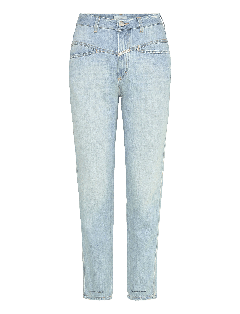 Closed - WOMEN PEDAL PUSHER JEANS LIGHT BLUE - mom jeans - light blue - 0