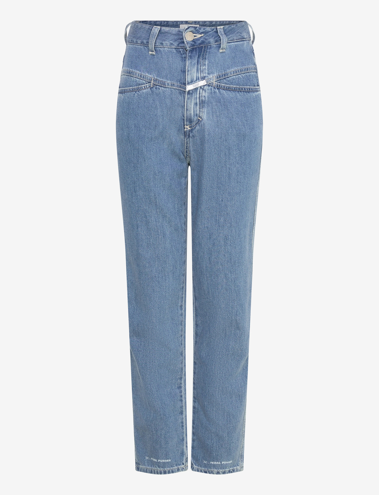 Closed - PEDAL PUSHER JEANS MID BLUE - mom jeans - mid blue - 0