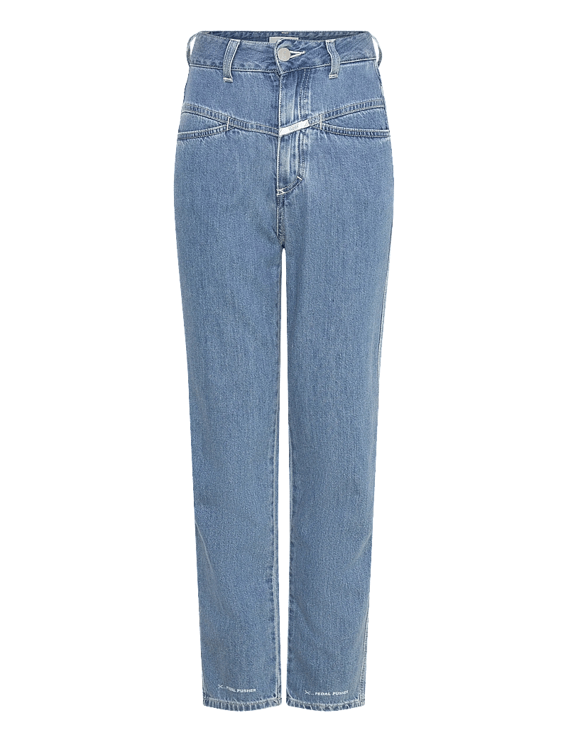 Closed - PEDAL PUSHER JEANS MID BLUE - mom jeans - mid blue - 0