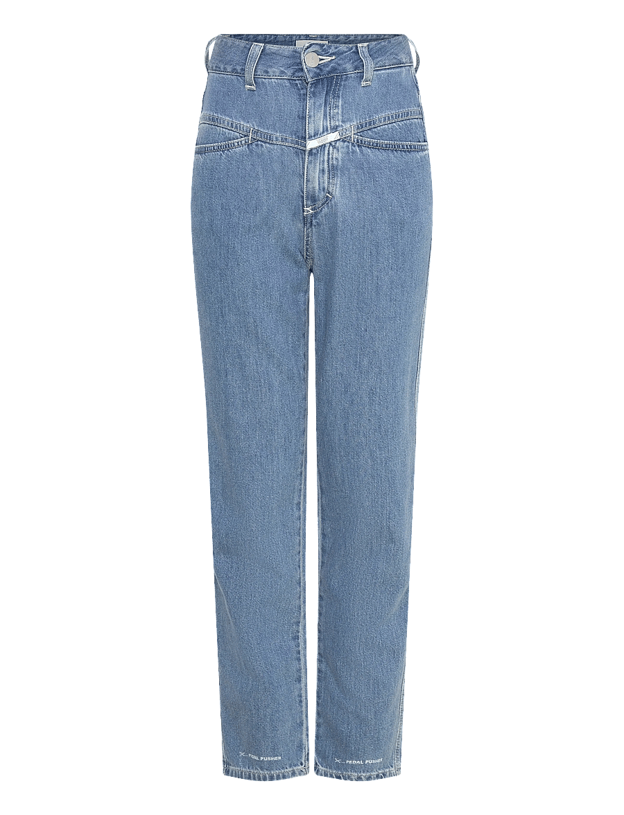 Closed - PEDAL PUSHER JEANS MID BLUE - mom jeans - mid blue - 1