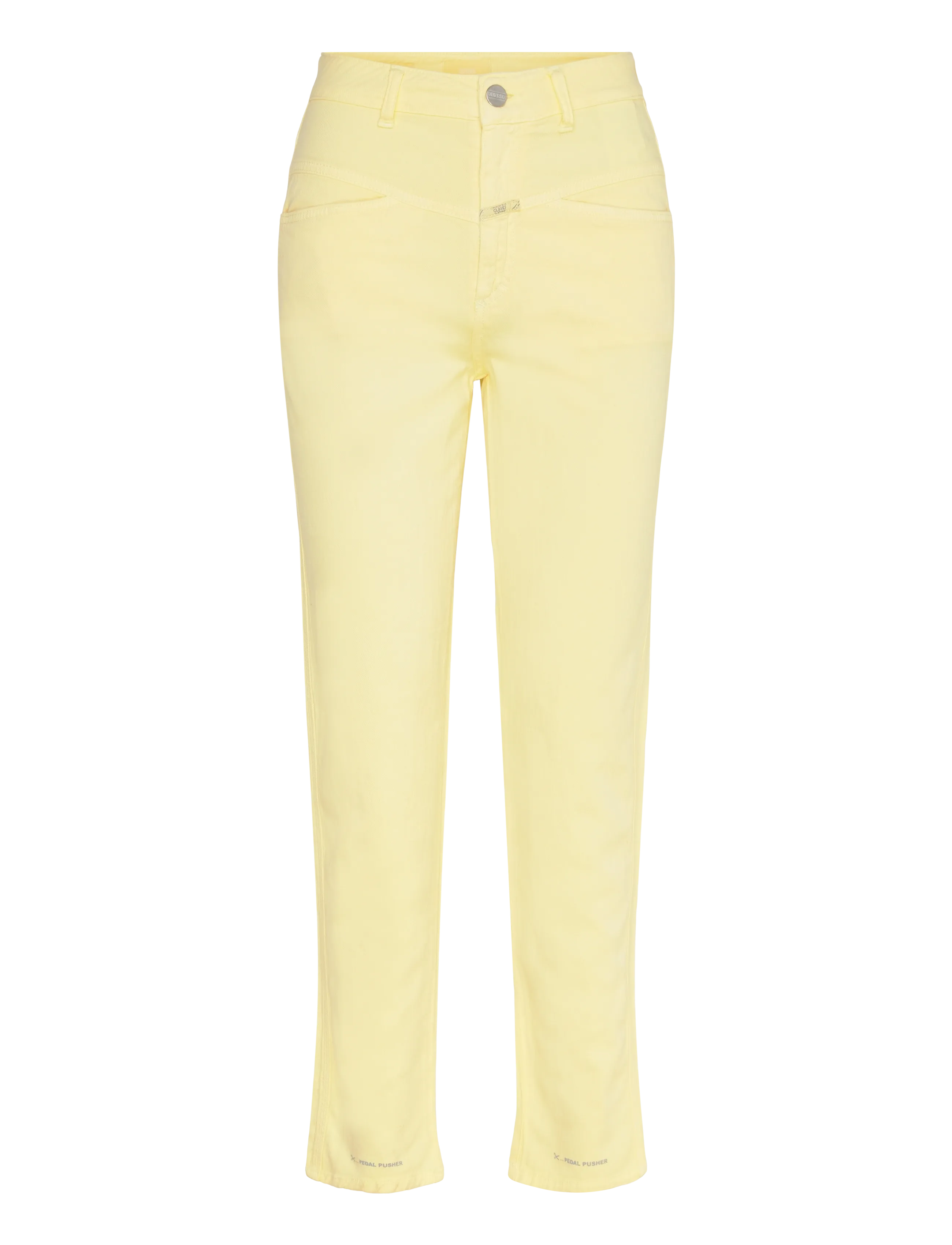 Closed PEDAL PUSHER PANTS YELLOW ORCHID - Nyheter - YELLOW ORCHID / yellow
