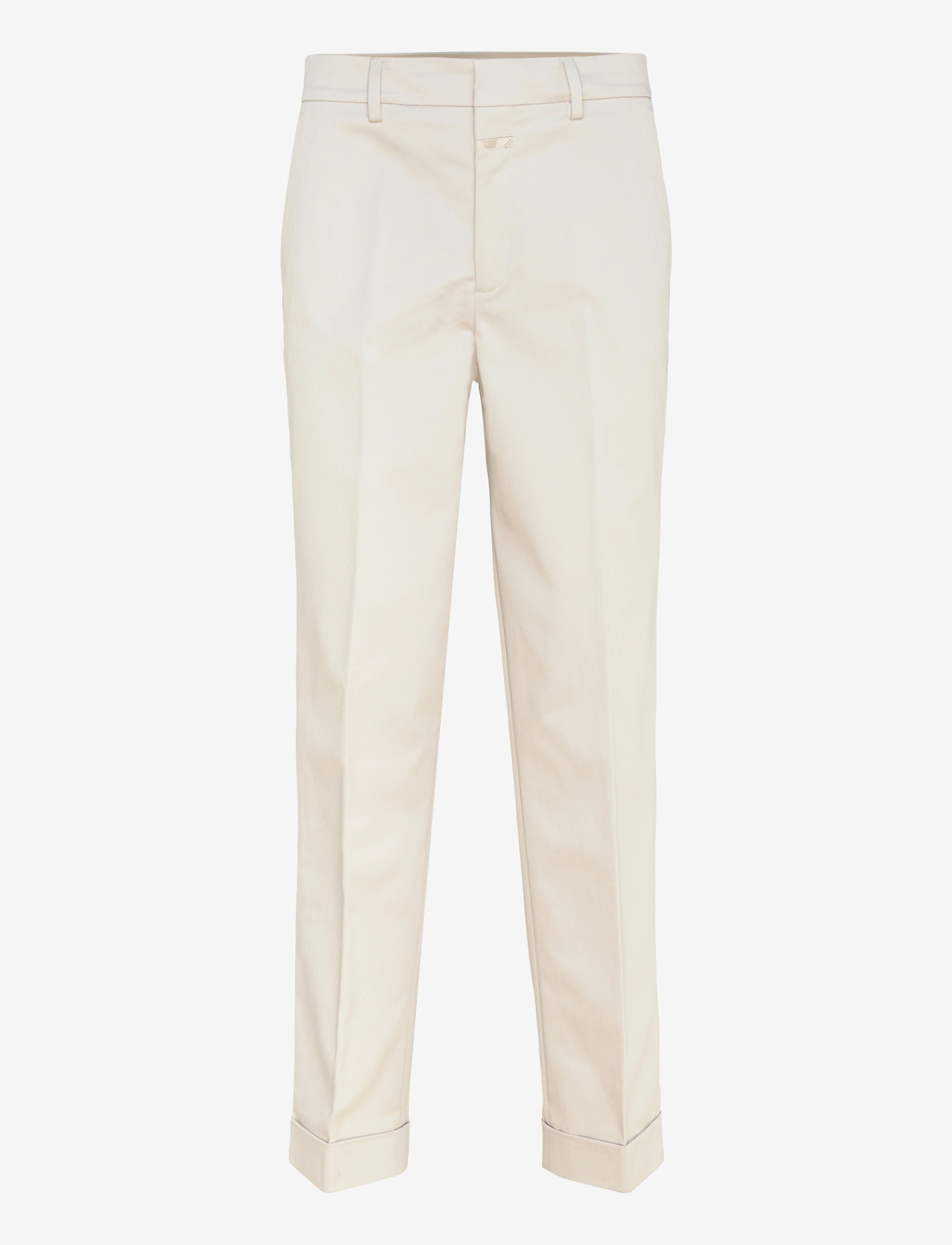 Closed - AUCKLEY PANTS PLATINUM WHITE - chino püksid - platinum white - 0