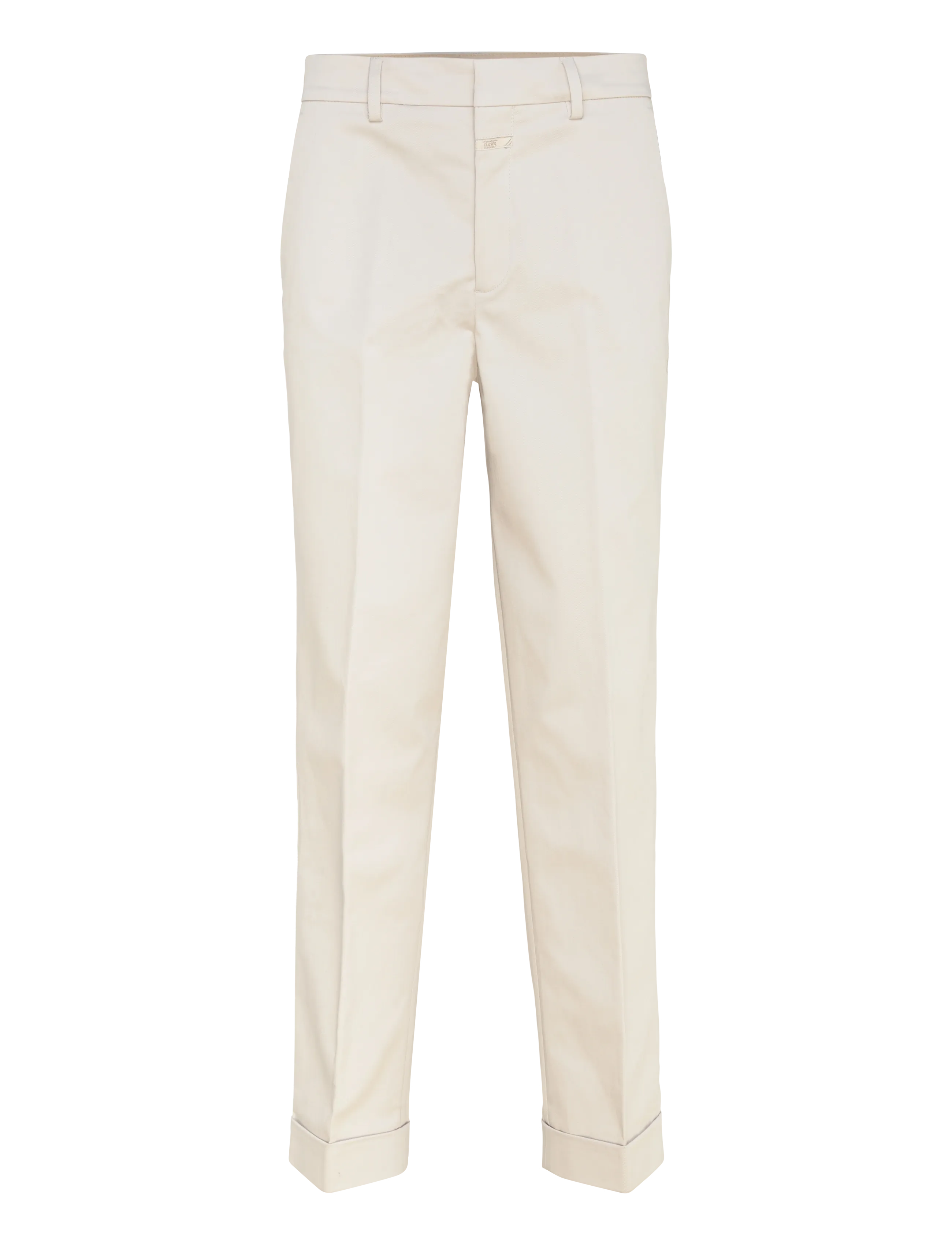 Closed AUCKLEY PANTS PLATINUM WHITE - Hosen - PLATINUM WHITE / beige