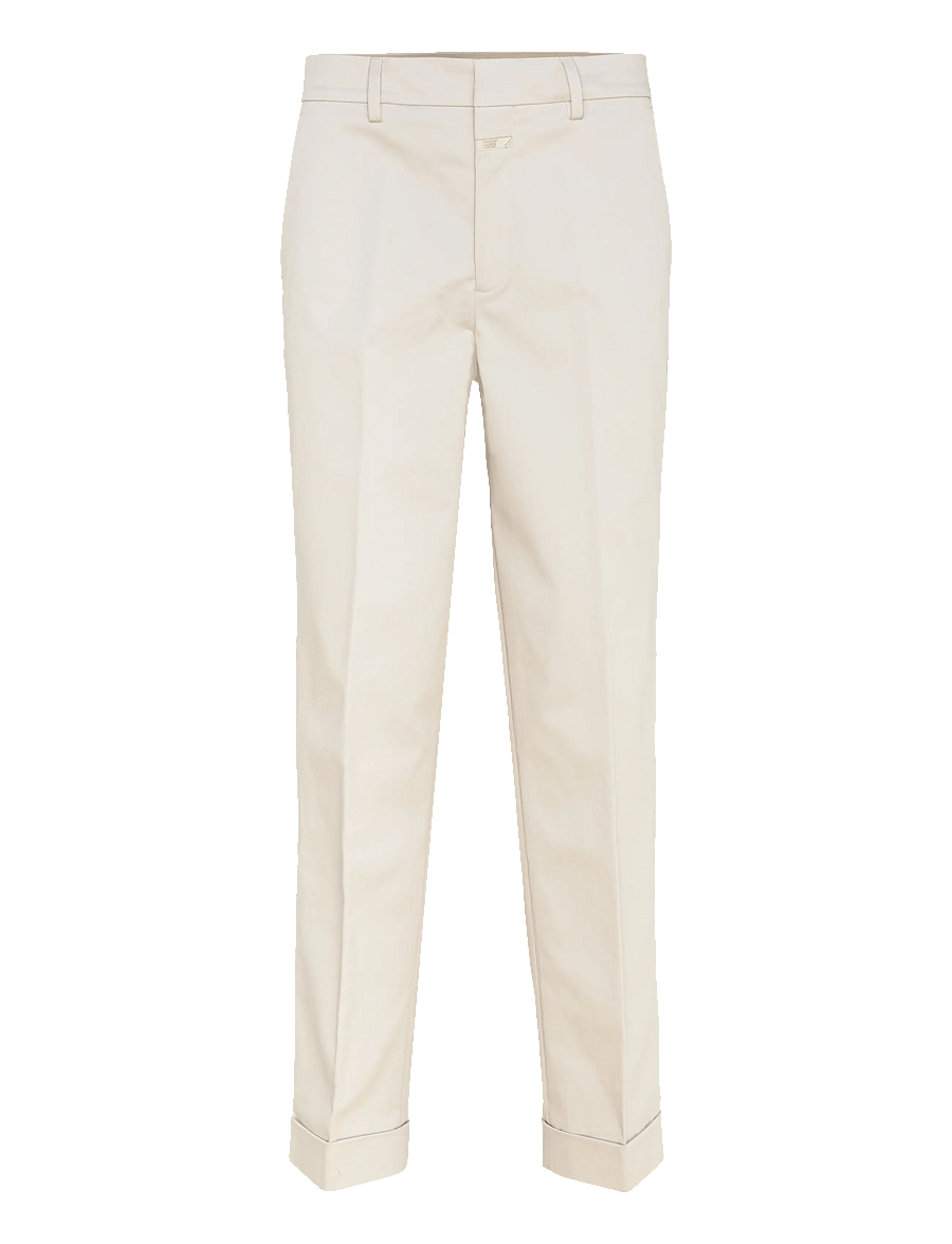 Closed - AUCKLEY PANTS - chino püksid - platinum white - 1