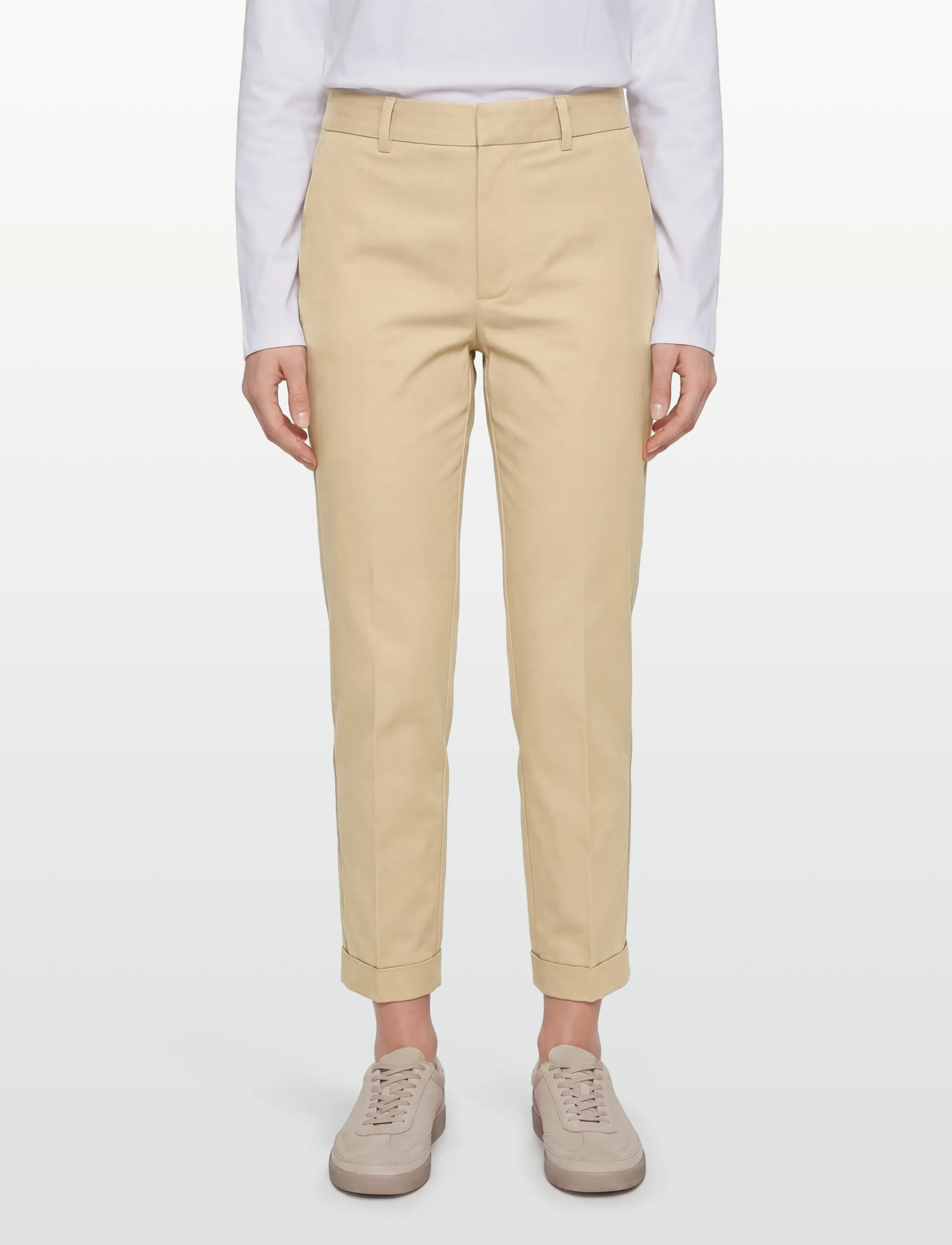 Closed - AUCKLEY PANTS - chinot - grey marble - 3