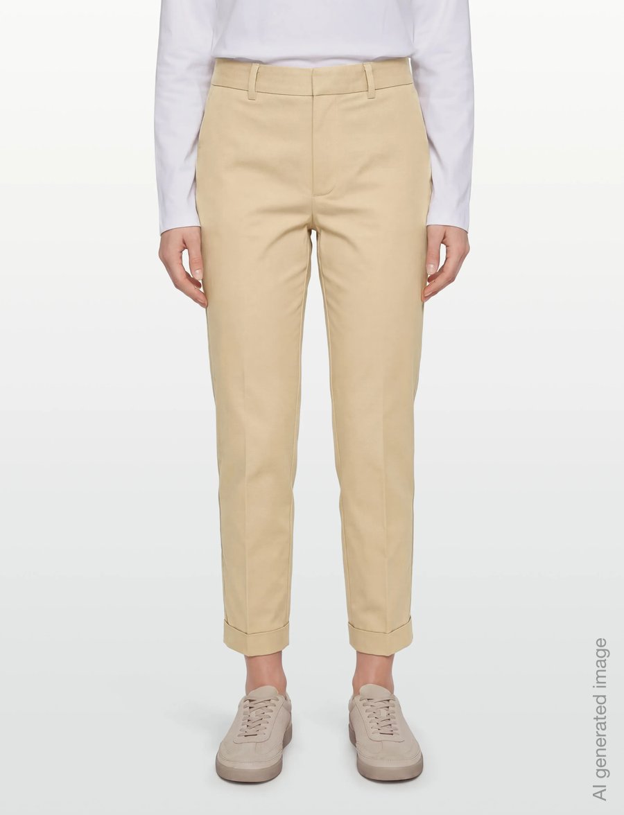 Closed - AUCKLEY PANTS - chinos - grey marble - 3