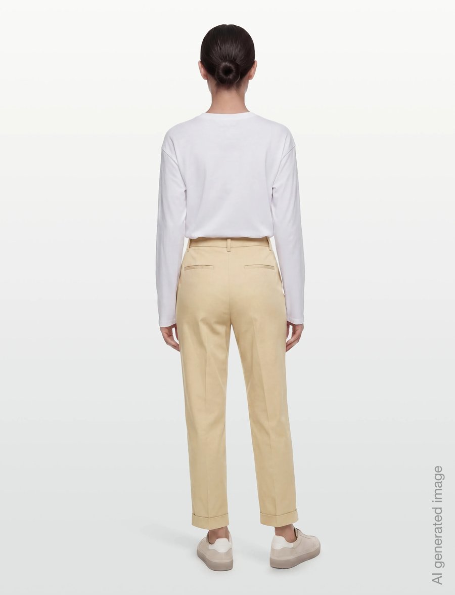Closed - AUCKLEY PANTS - chinos - grey marble - 4