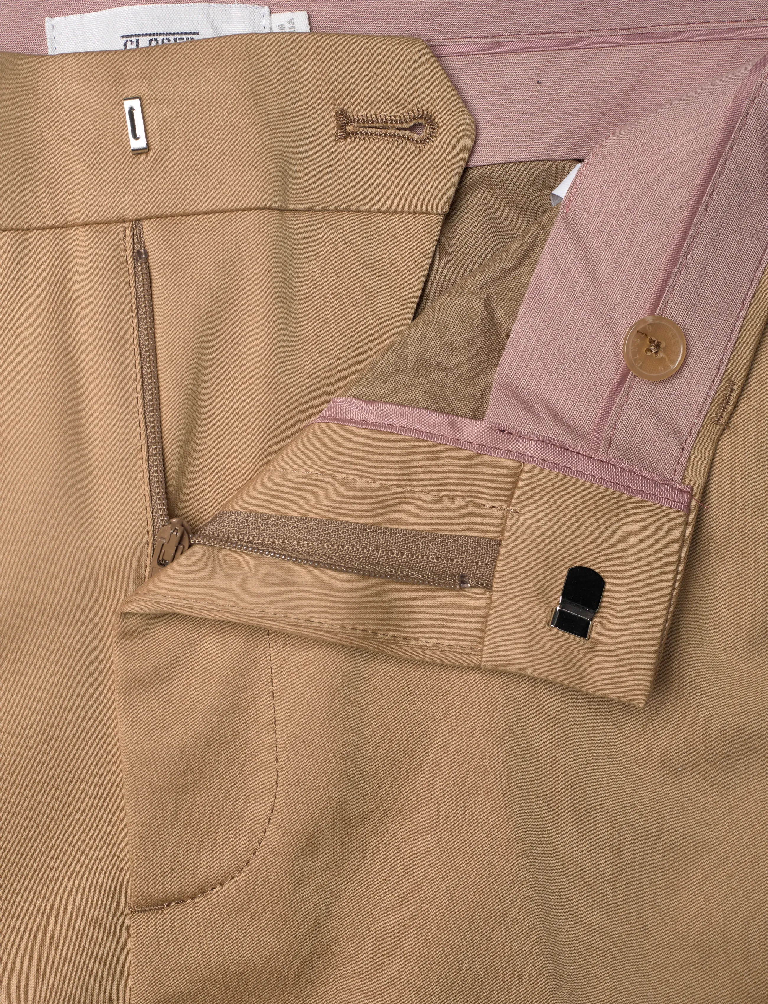Closed - AUCKLEY PANTS - chinot - brown marble - 3