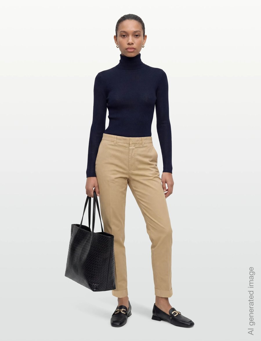 Closed - AUCKLEY PANTS - chino-püksid - desert beige - 0
