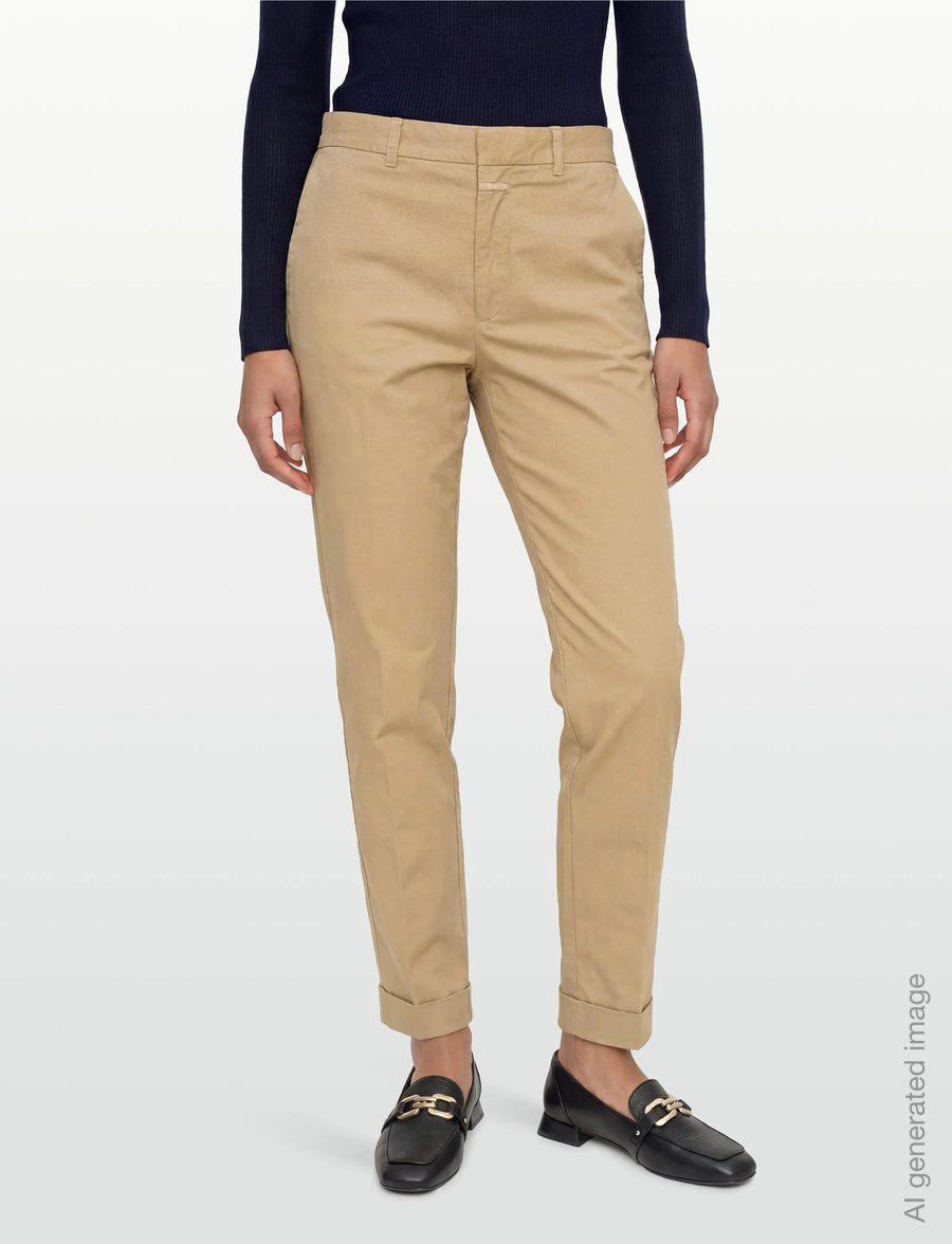 Closed - AUCKLEY PANTS - chino-püksid - desert beige - 3