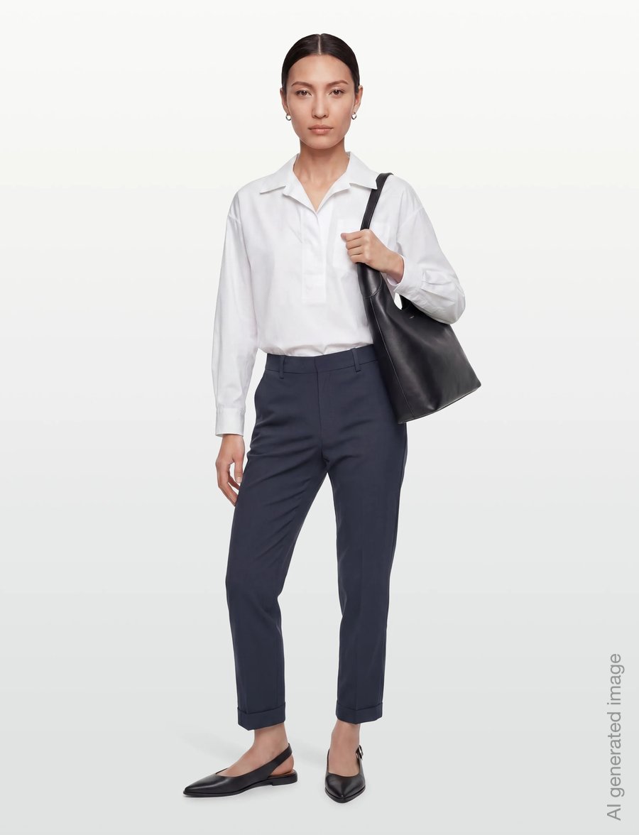 Closed - AUCKLEY PANTS - habitbukser - dark night - 0