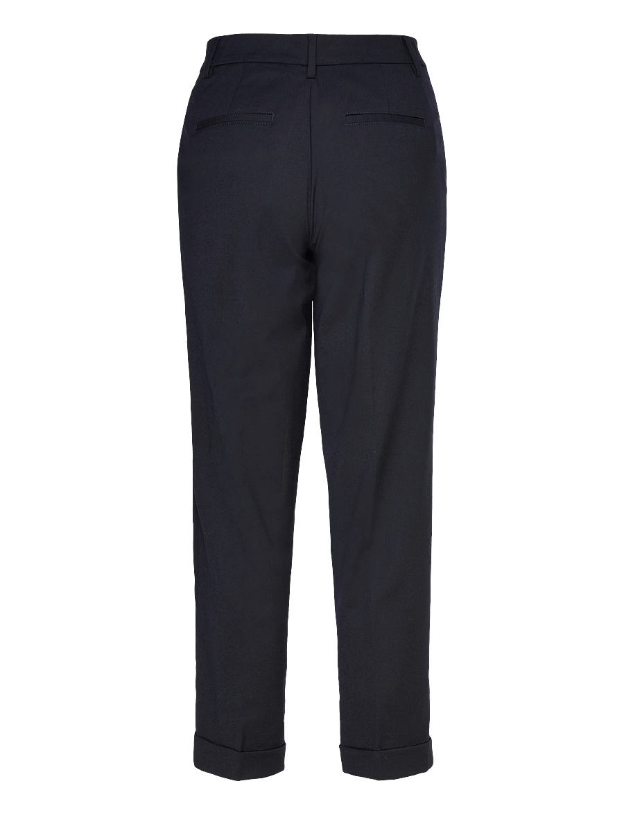 Closed - AUCKLEY PANTS - sérsniðnar buxur - dark night - 2
