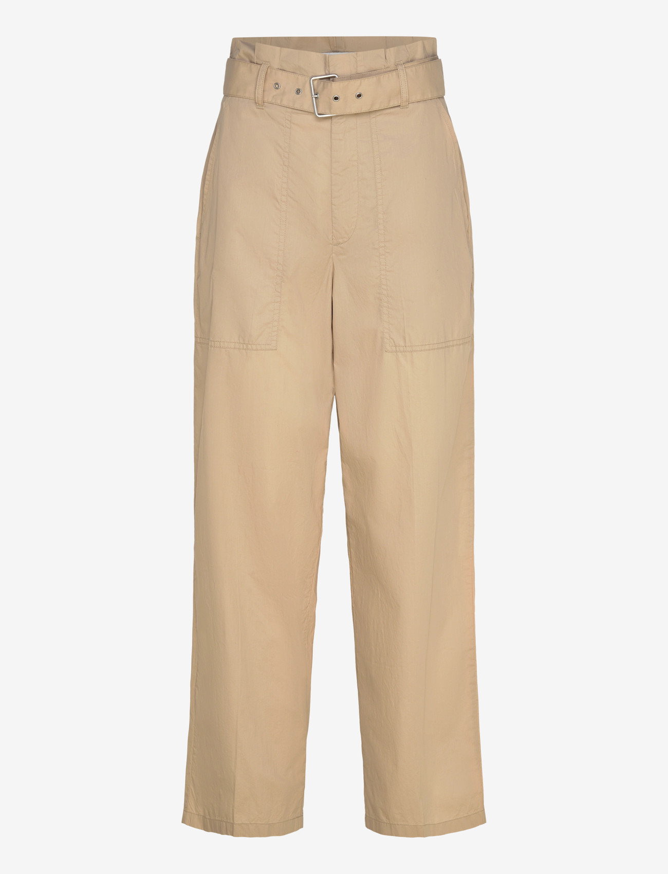 Closed - TALOGA PANTS DESERT BEIGE - bukser med brede ben - desert beige - 0
