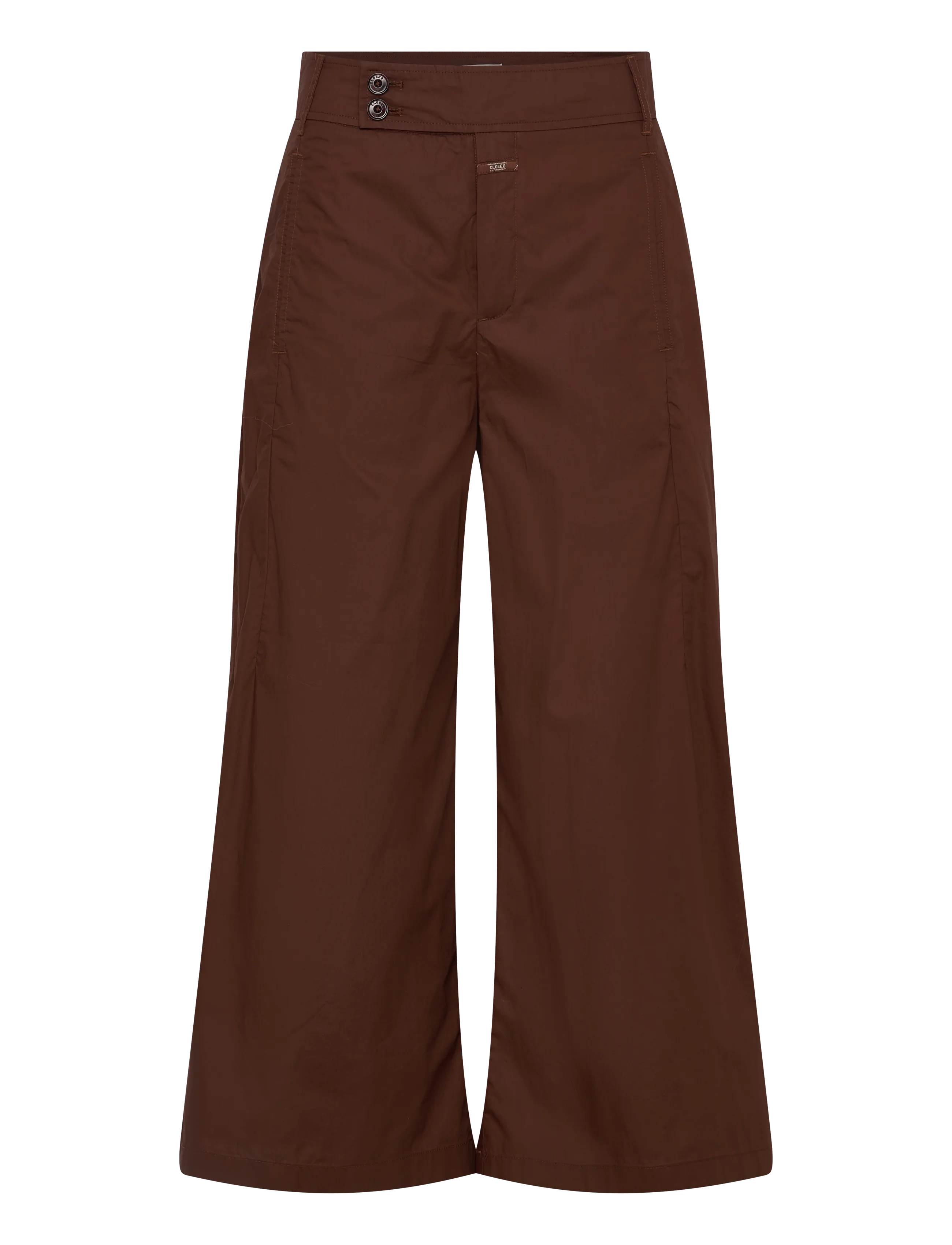 Closed WOMEN LUNA PANTS BRAZIL NUT - Hosen - BRAZIL NUT / brown