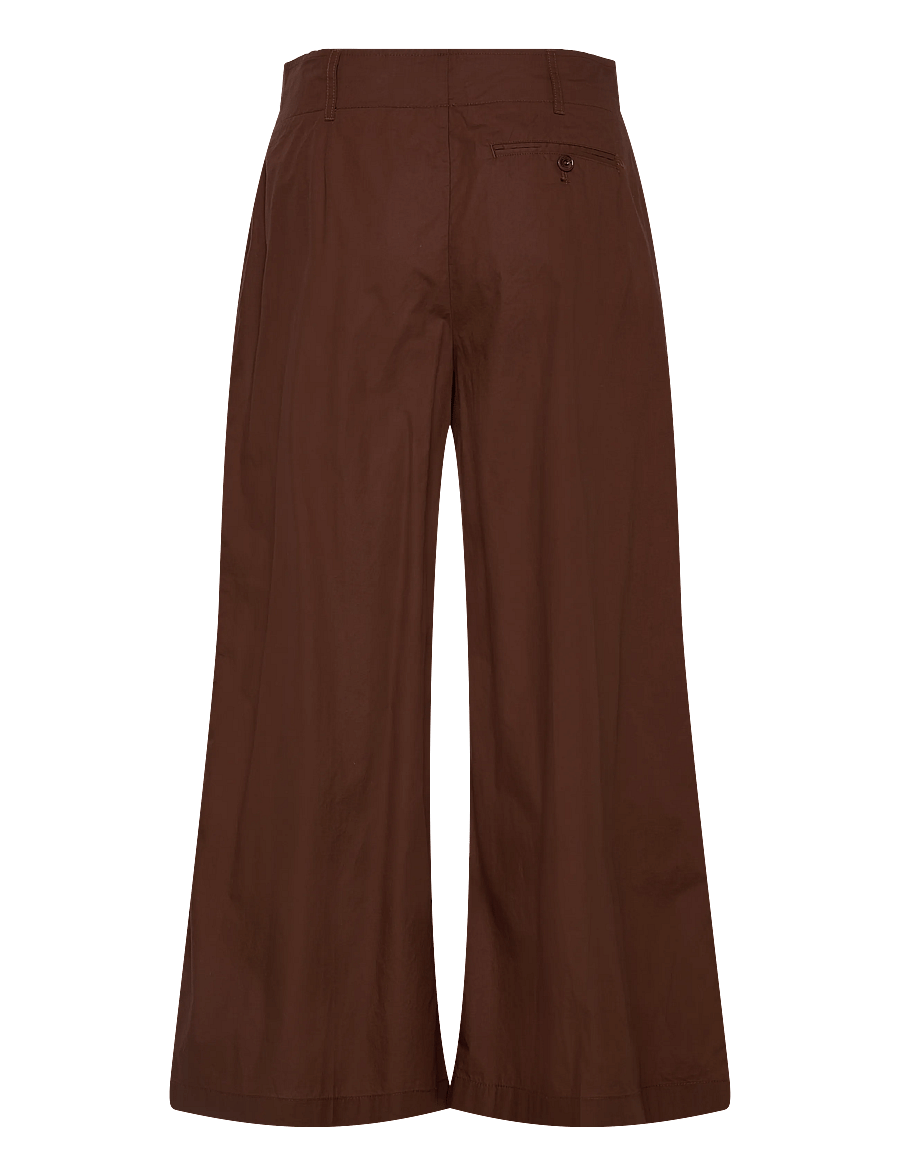 Closed - WOMEN LUNA PANTS BRAZIL NUT - laia säärega püksid - brazil nut - 2