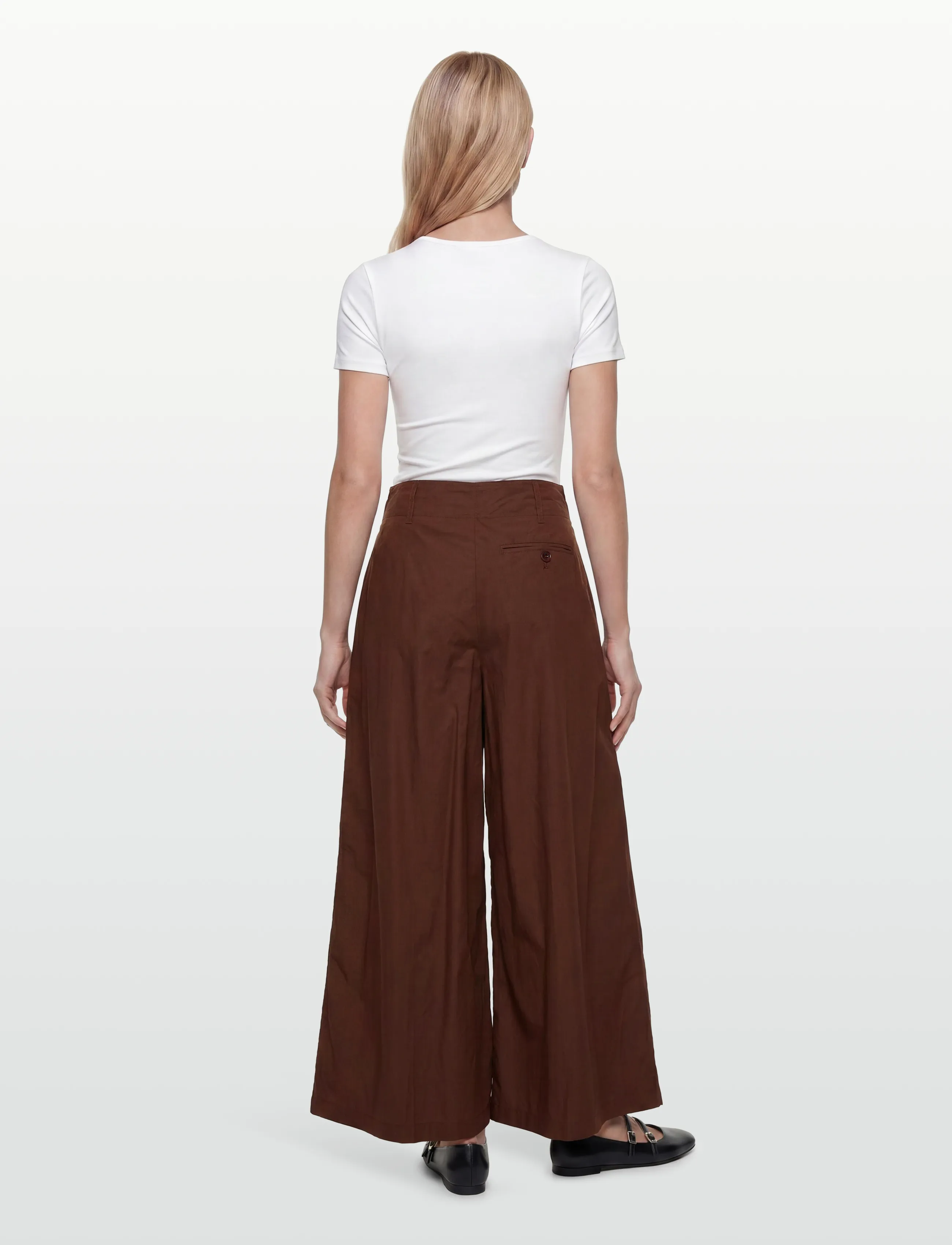 Closed - WOMEN LUNA PANTS BRAZIL NUT - pantalons larges - brazil nut - 4