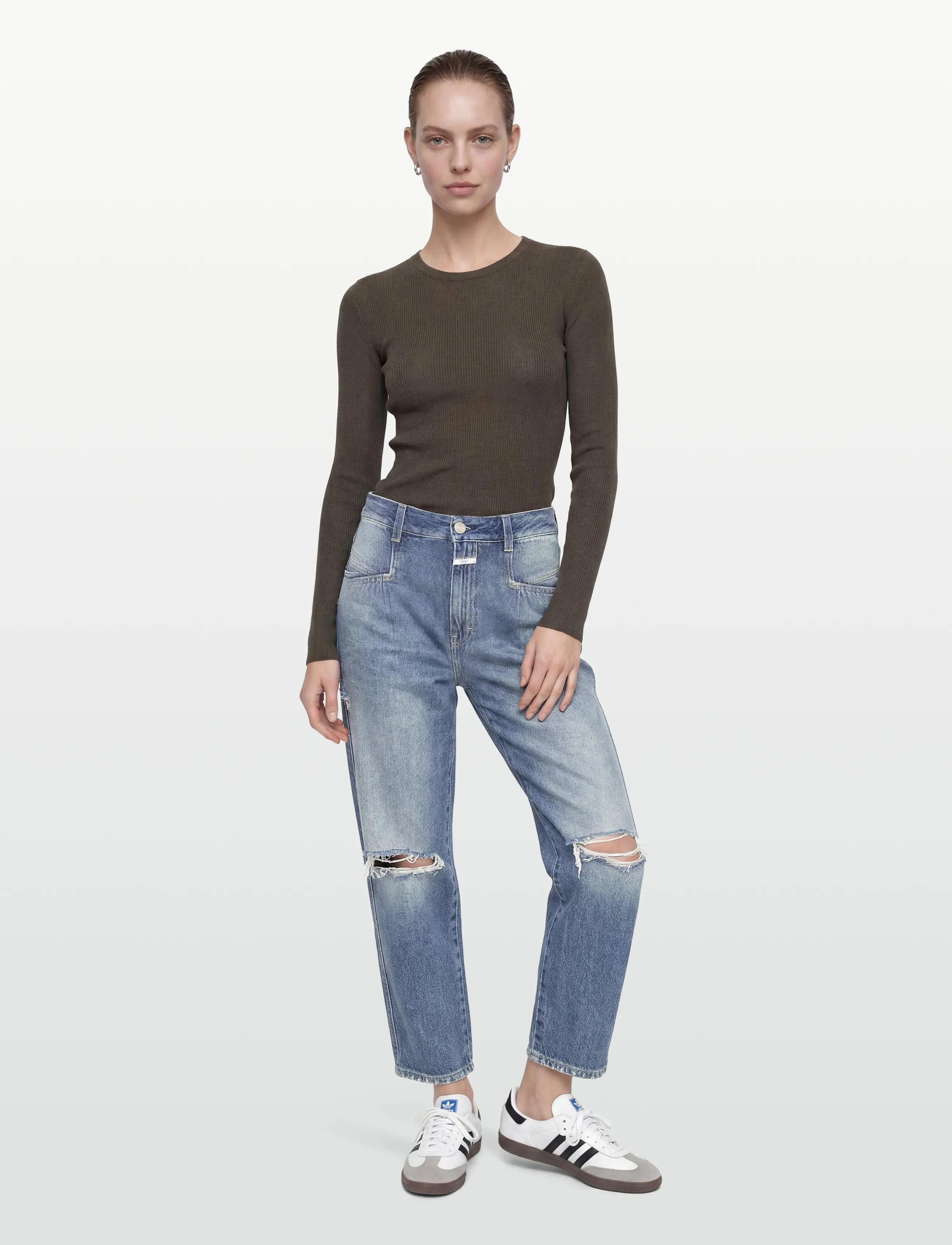 Closed STYLE NAME PEARL JEANS MID BLUE - Teksad - MID BLUE / blue