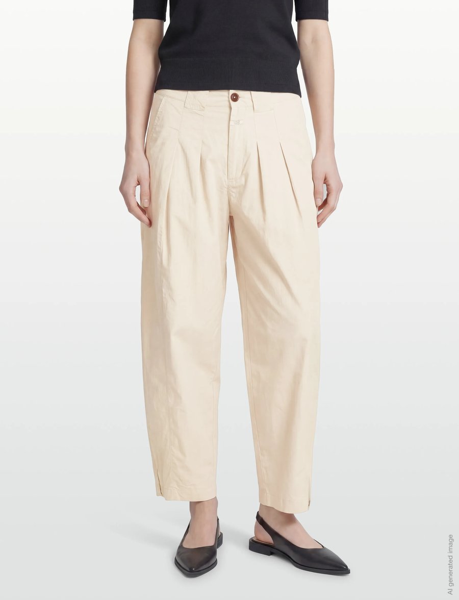 Closed - CLOSED IVO DENIM/PANTS SHIITAKE - vida byxor - shiitake - 3