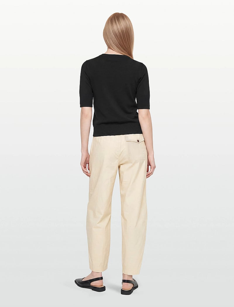 Closed - CLOSED IVO DENIM/PANTS SHIITAKE - bukser med brede ben - shiitake - 4