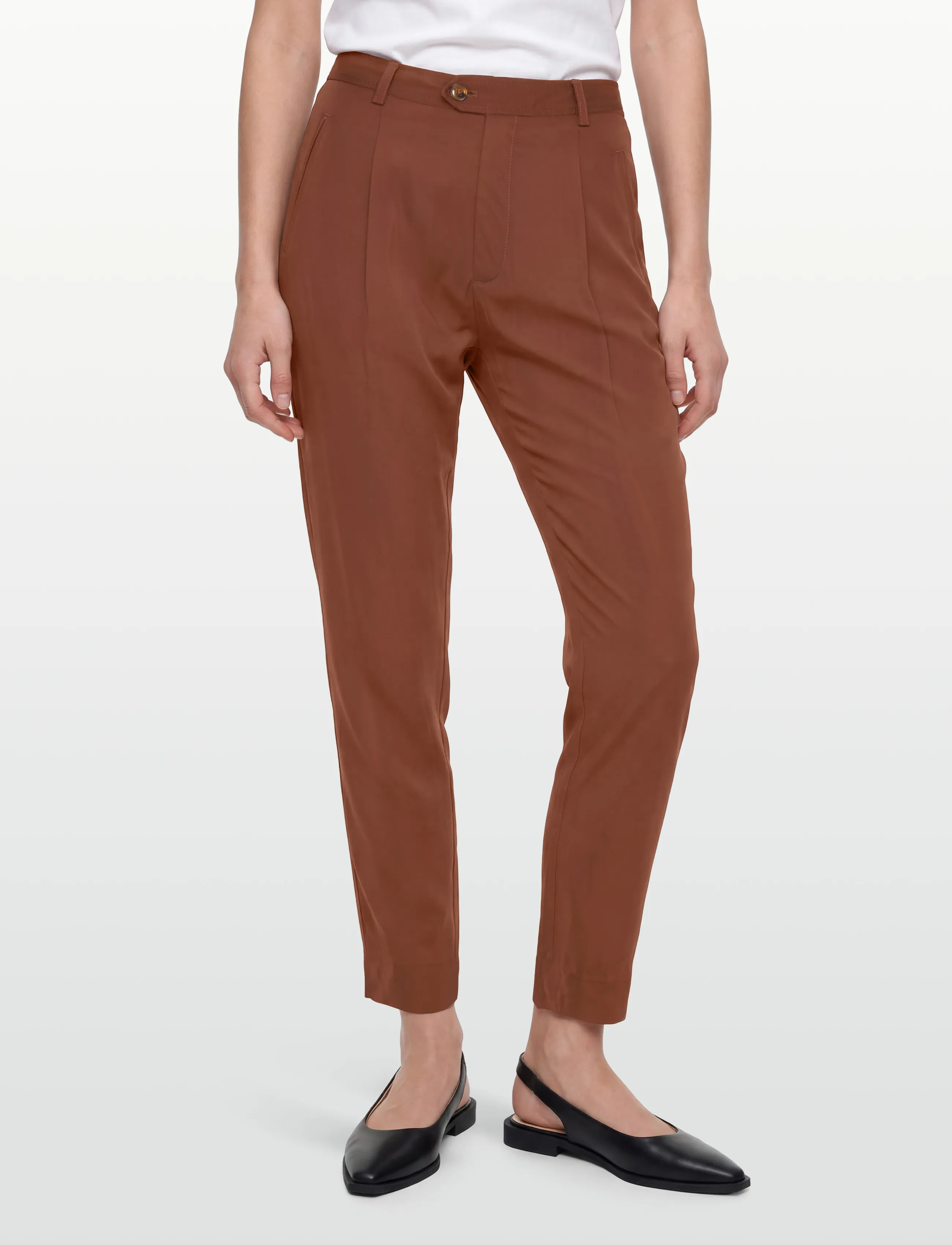 Closed - ARLO PANTS BRAZIL NUT - „chino“ stiliaus kelnės - brazil nut - 3
