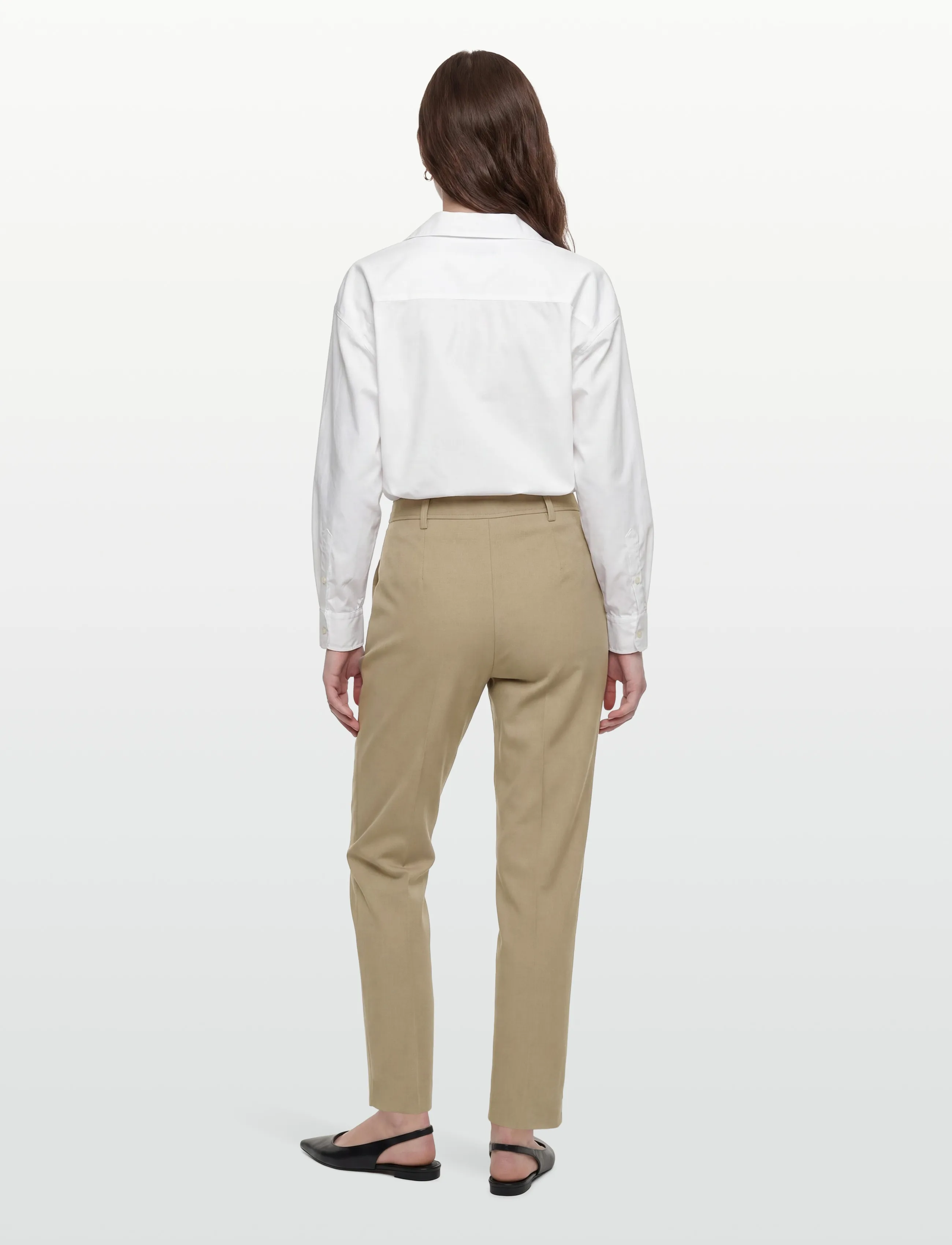 Closed - WOMEN ARLO PANTS NEW JADE - chino püksid - new jade - 4