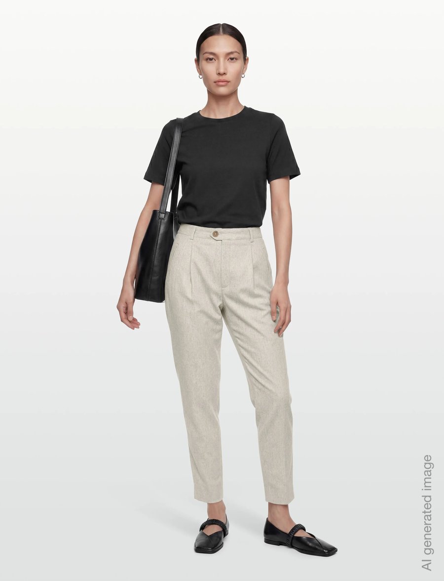 Closed - ARLO PANTS PLATINUM WHITE - chinos - platinum white - 0