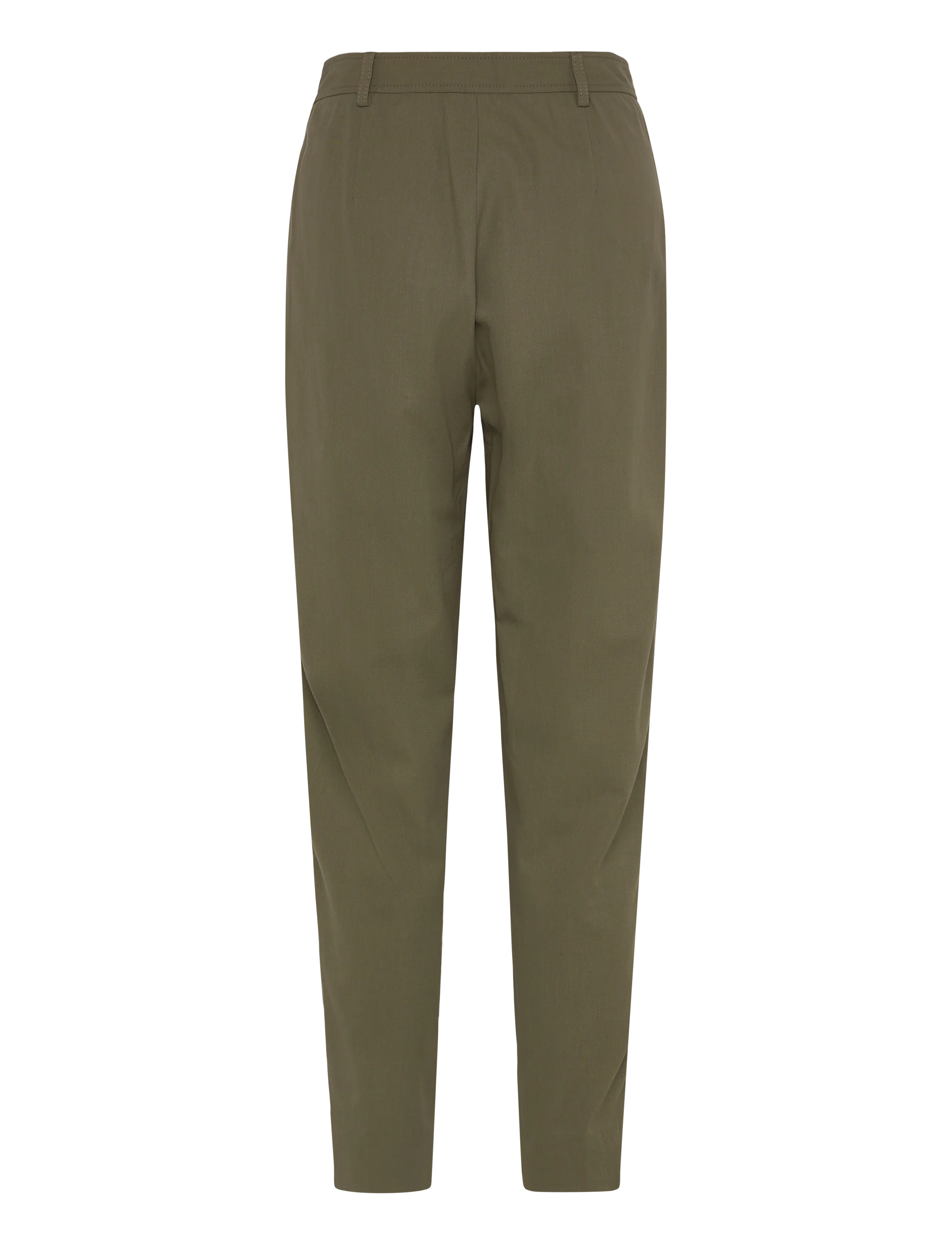 Closed - WOMEN ARLO PANTS OLIVE GREEN - barrel-bukser - olive green - 2