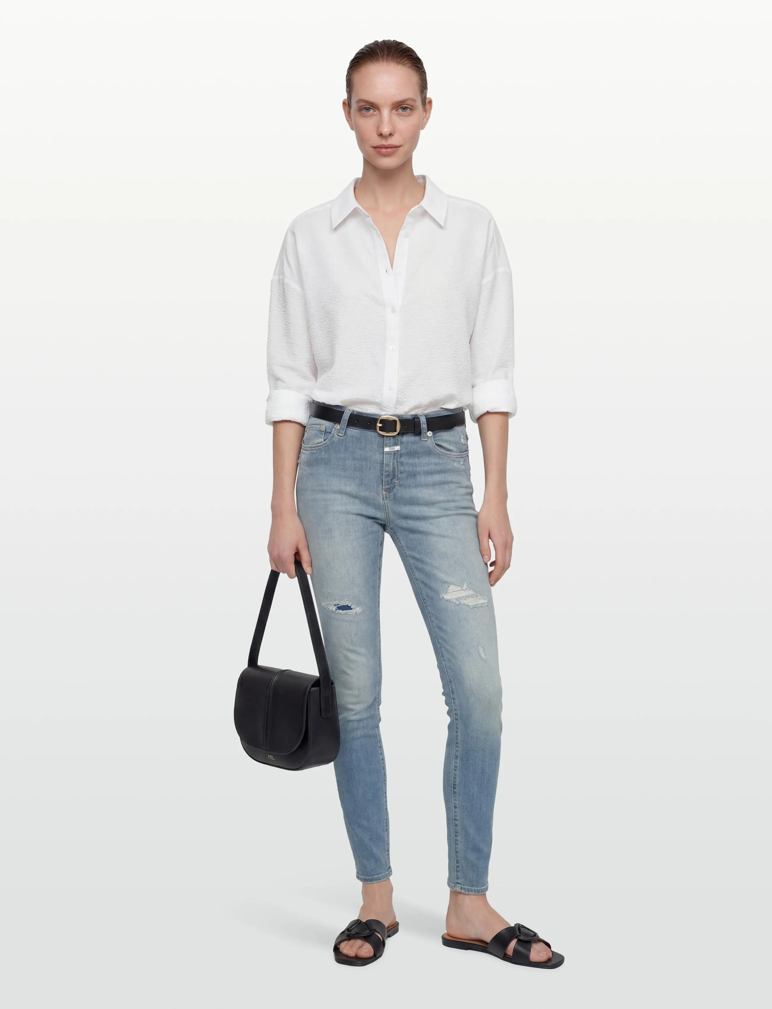 Closed CLOSED WOMEN LIZZY JEANS LIGHT BLUE - Skinny Jeans - LIGHT BLUE / blue