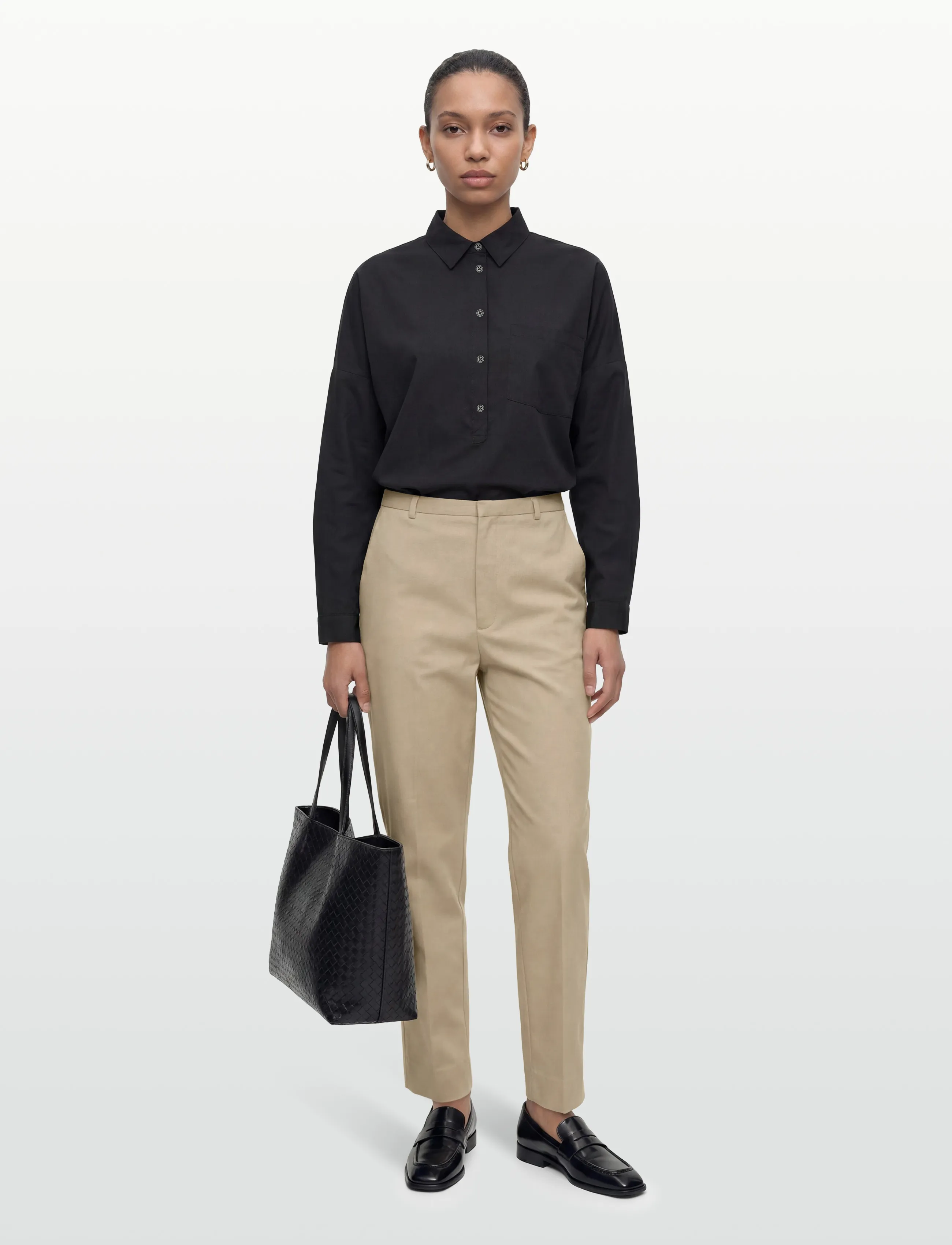 Closed Mawbray Pants Grey Marble, 29, Trousers, Beige - Chinos, Frauen