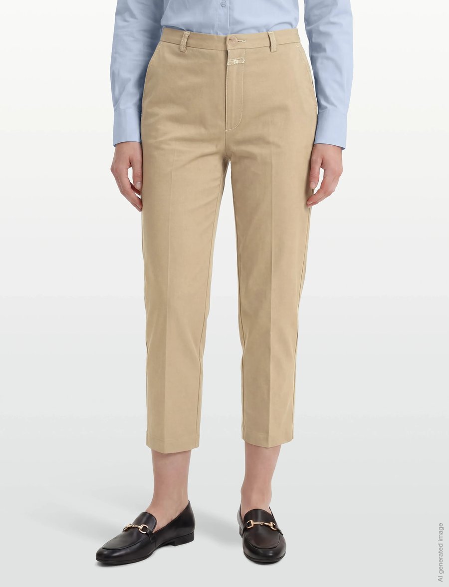 Closed - MAWBRAY PANTS GREY VENEER - chino püksid - grey veneer - 3