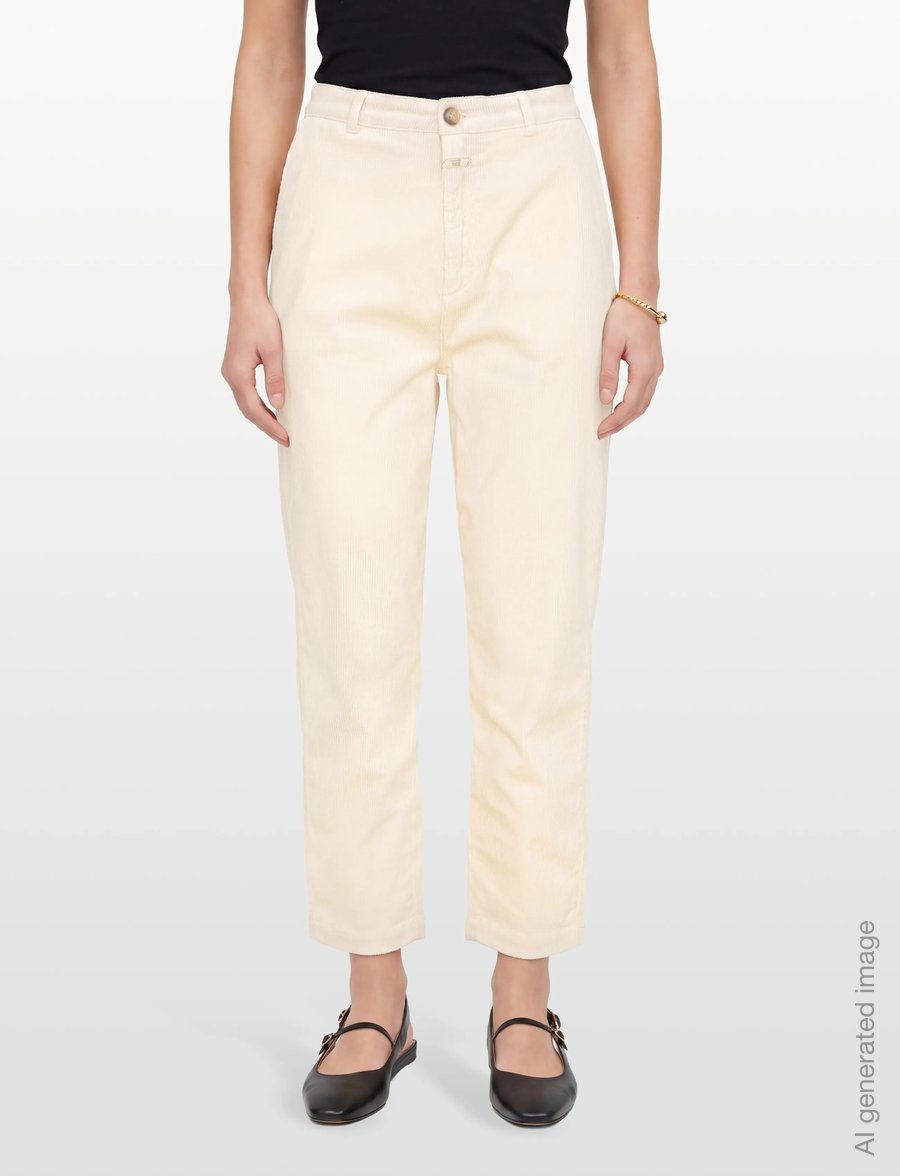 Closed - MAWBRAY PANTS NUDE - bukser med lige ben - nude - 3