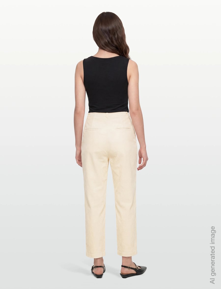 Closed - MAWBRAY PANTS NUDE - bukser med lige ben - nude - 4