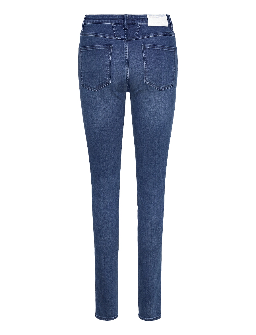 Closed - SKINNY PUSHER LONG JEANS DARK BLUE - slim jeans - dark blue - 2