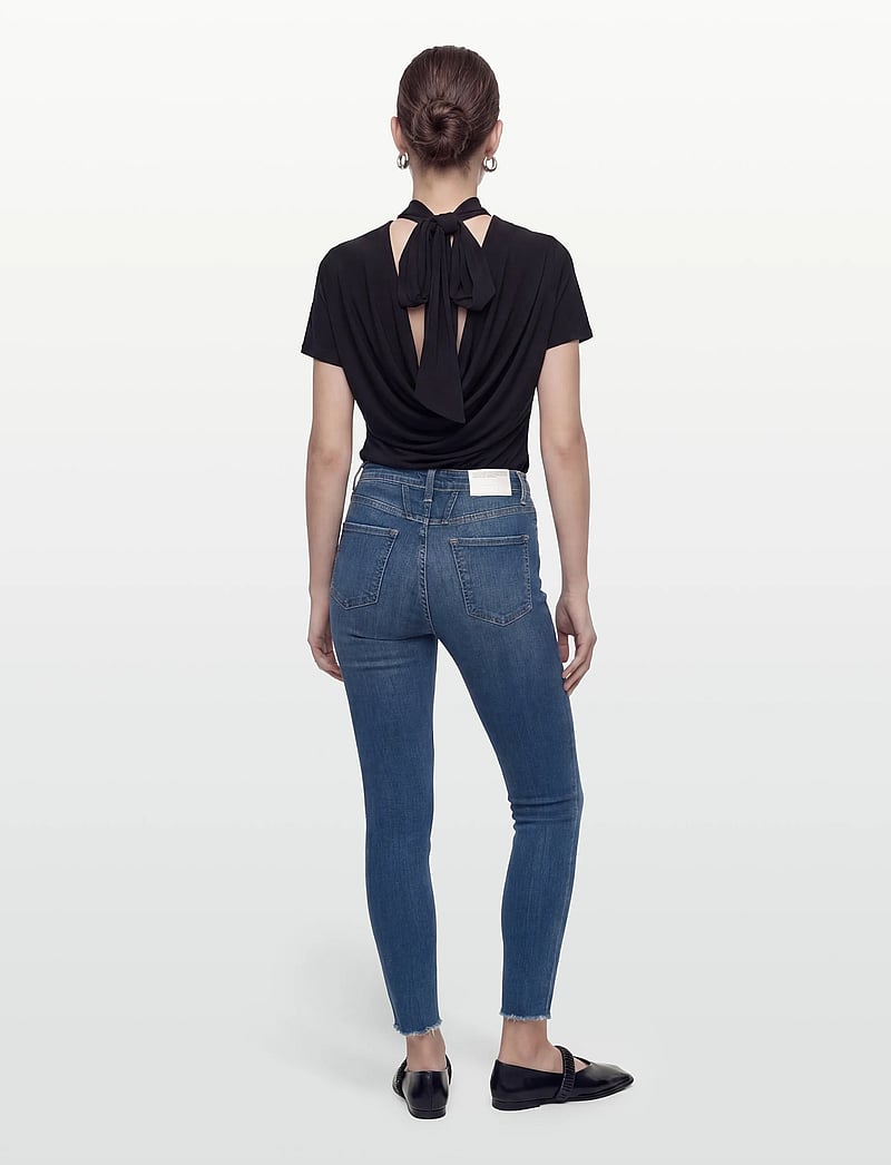 Closed - SKINNY PUSHER LONG JEANS MID BLUE - slim jeans - mid blue - 4