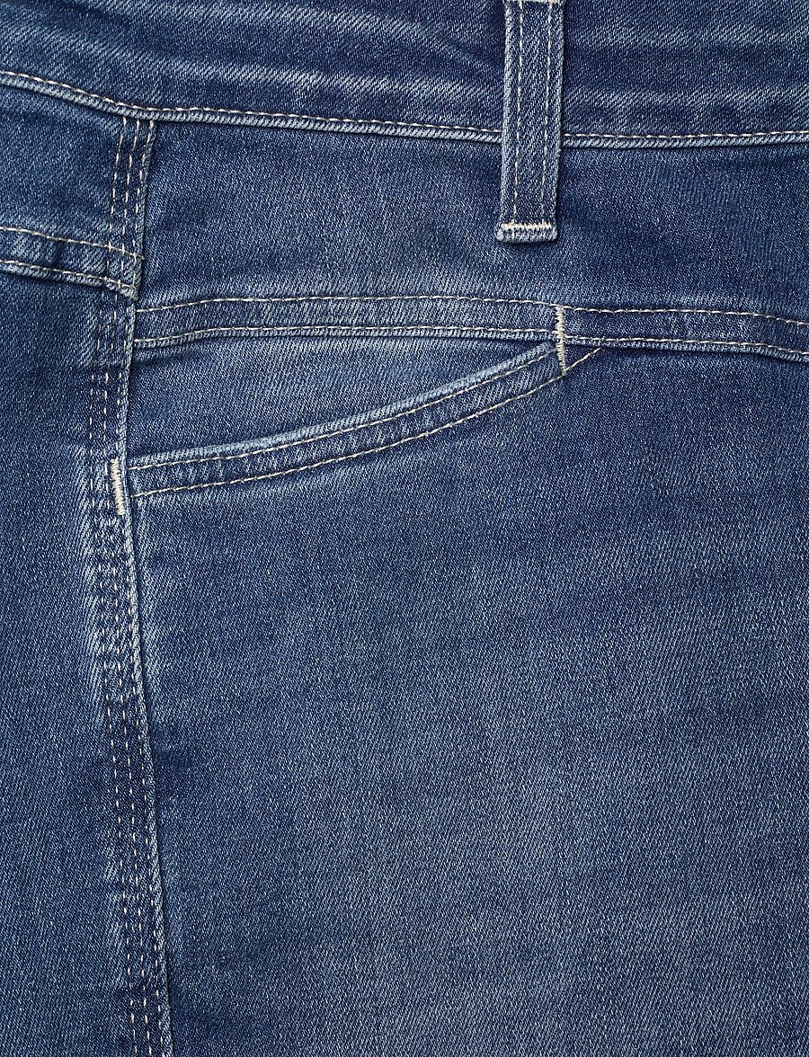 Closed - SKINNY PUSHER LONG JEANS MID BLUE - slim jeans - mid blue - 5