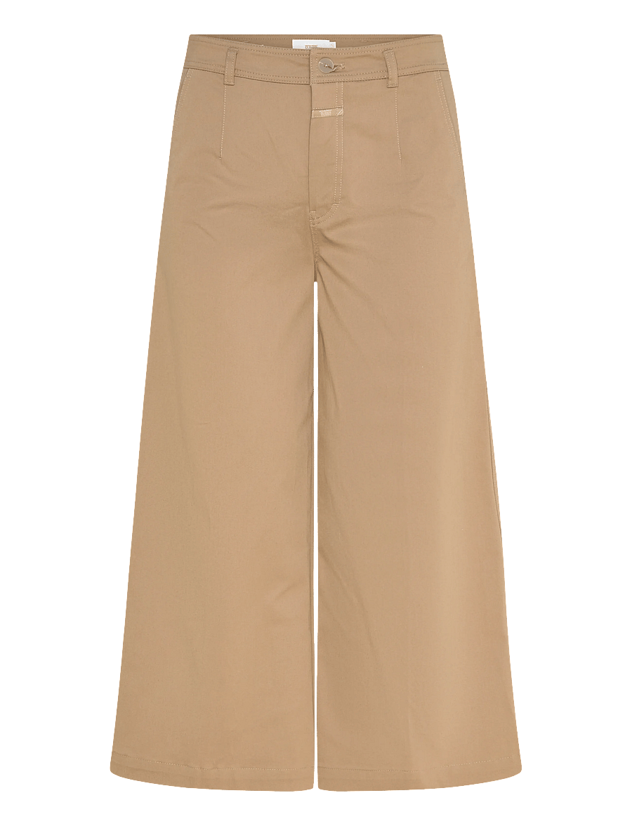 Closed - LEIRA PANTS BURLYWOOD - culottes - burlywood - 1