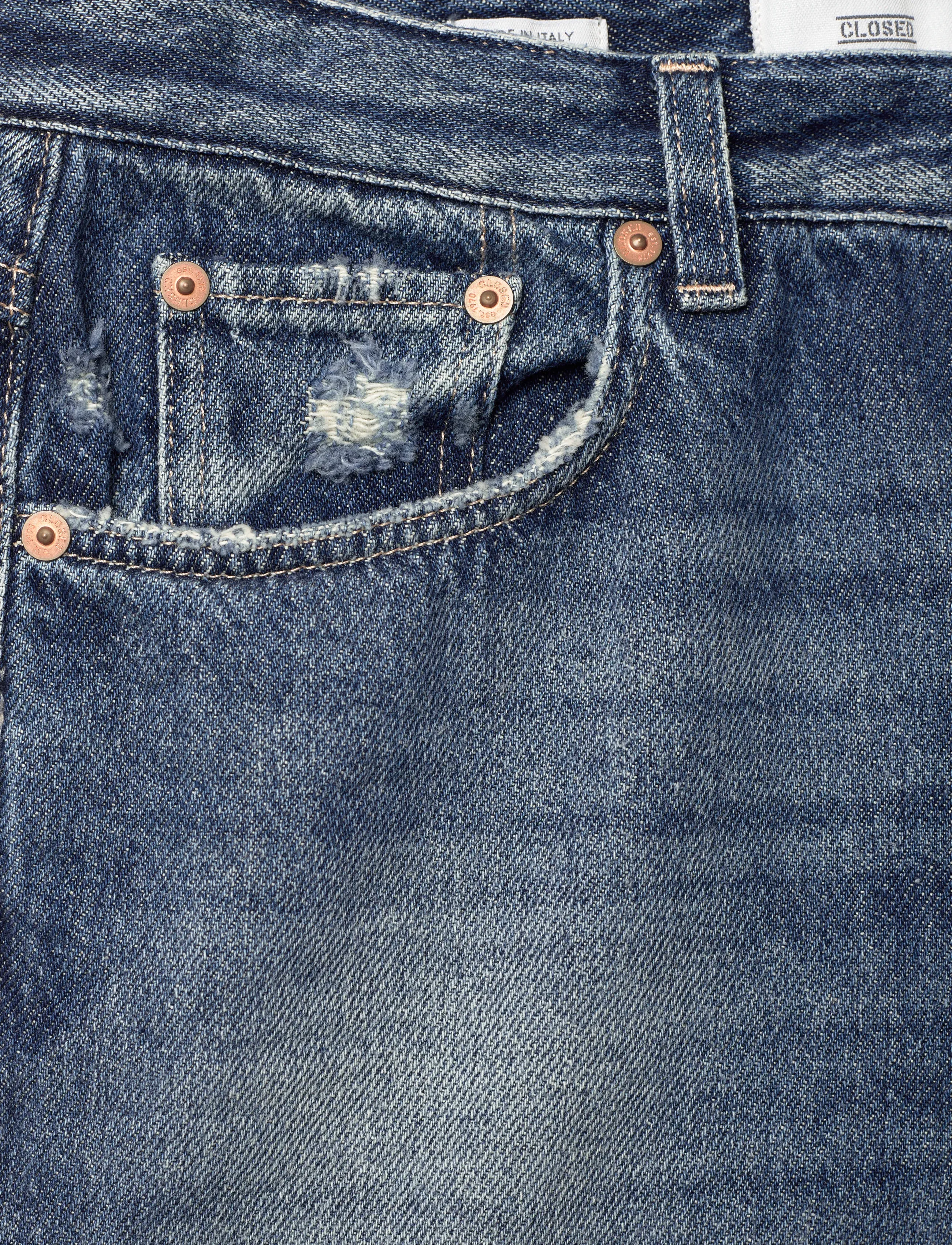 Closed - BRISTON JEANS DARK BLUE - mom jeans - dark blue - 5