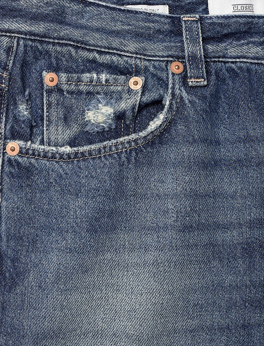 Closed - BRISTON JEANS DARK BLUE - mom jeans - dark blue - 5